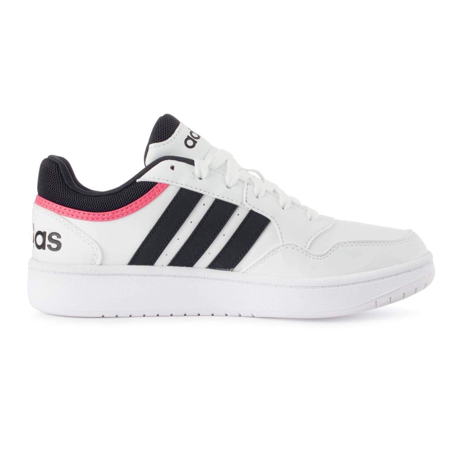 Tenis Adidas Hoops 3.0 - GW3037 - Blanco - Mujer 