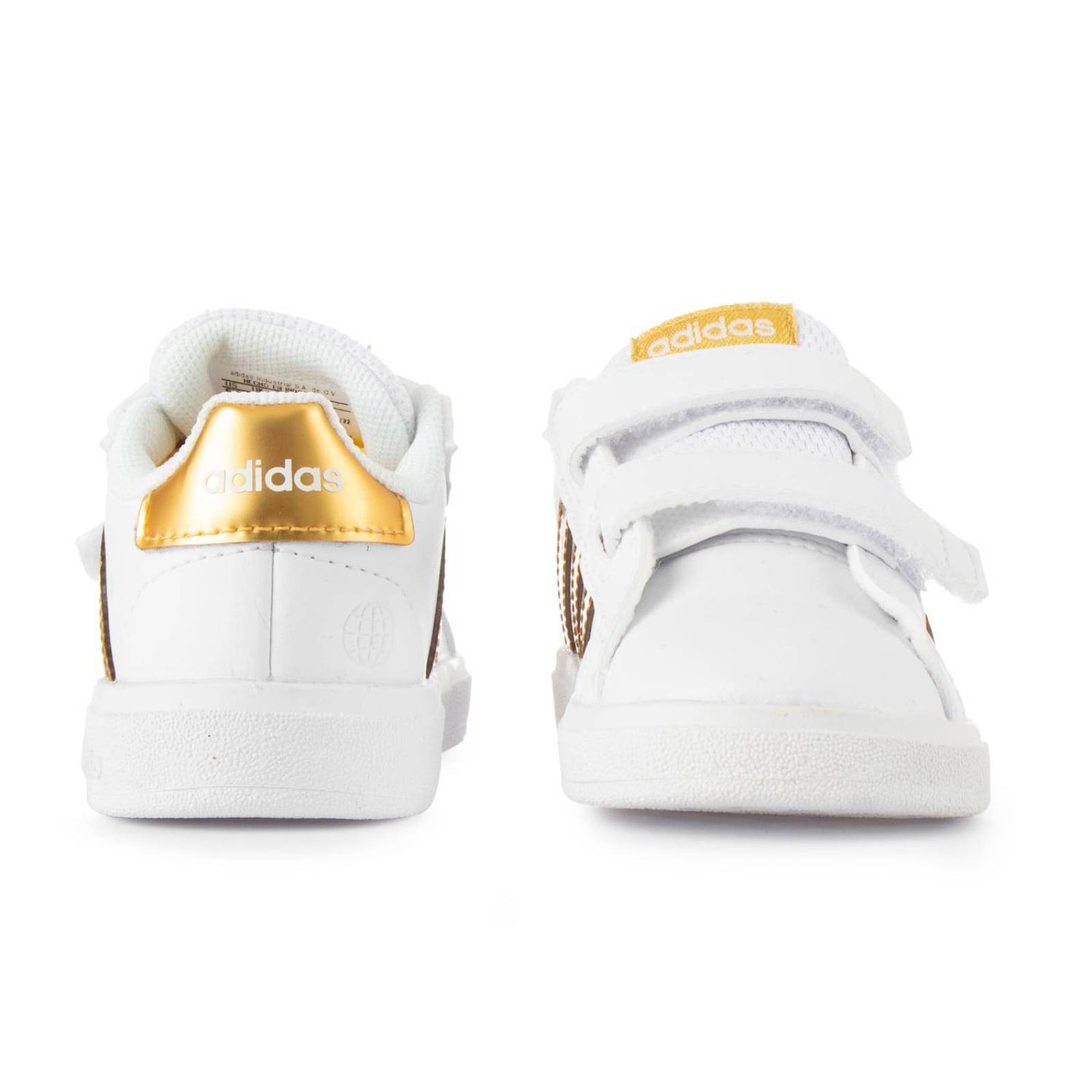 Tenis Adidas Grand Court 2.0 I - GY2576 - Blanco - Bebes