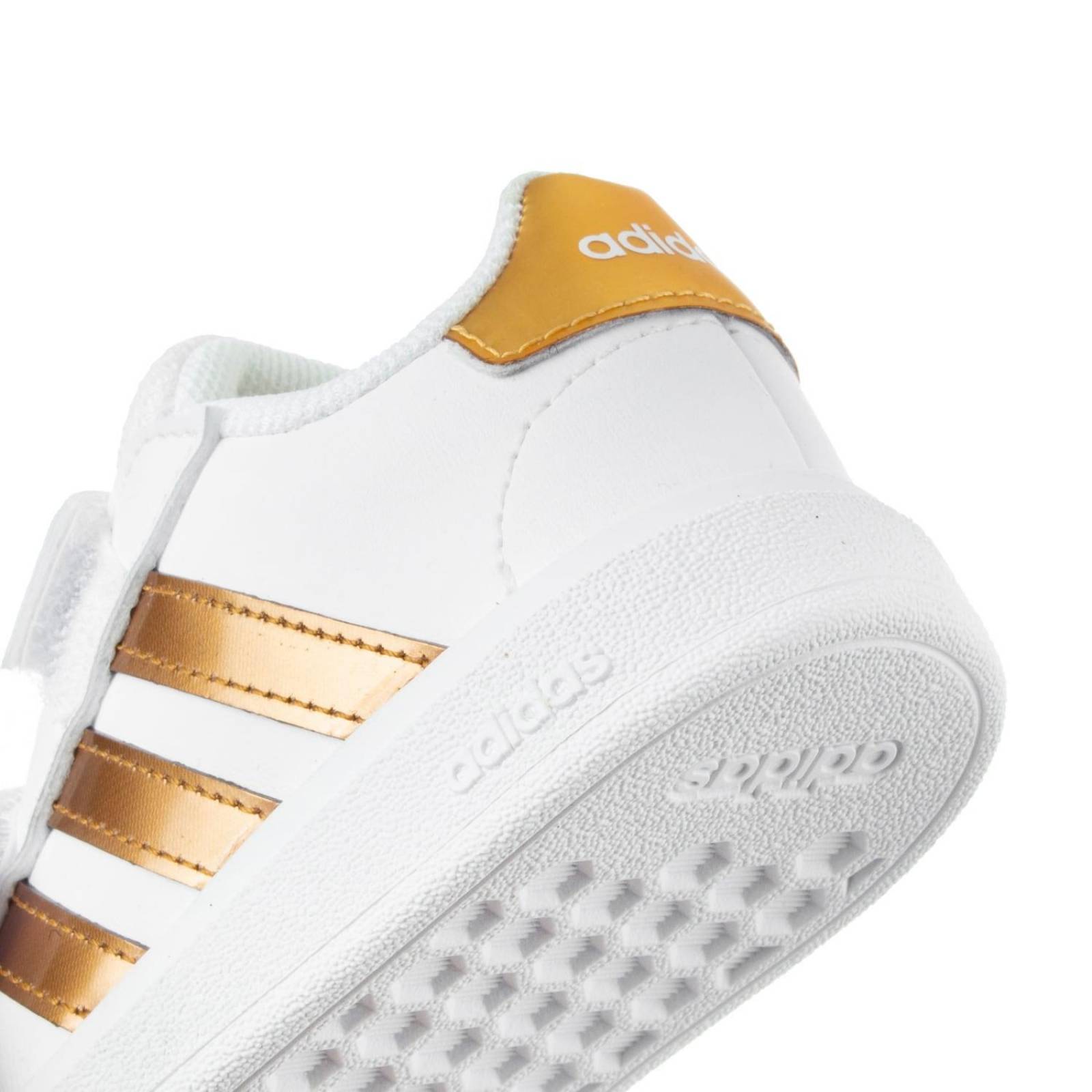 Tenis Adidas Grand Court 2.0 I - GY2576 - Blanco - Bebes