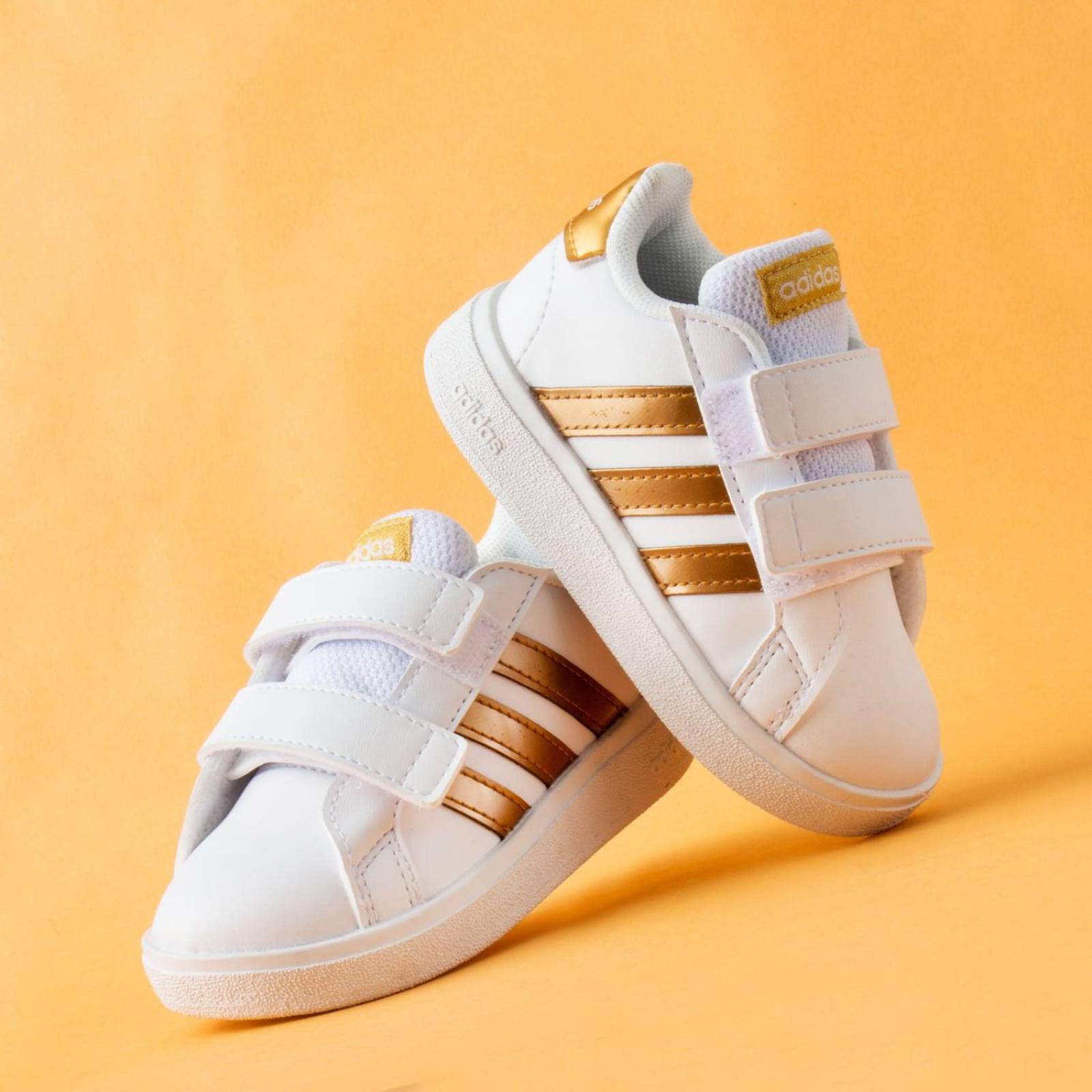 Tenis Adidas Grand Court 2.0 I - GY2576 - Blanco - Bebes