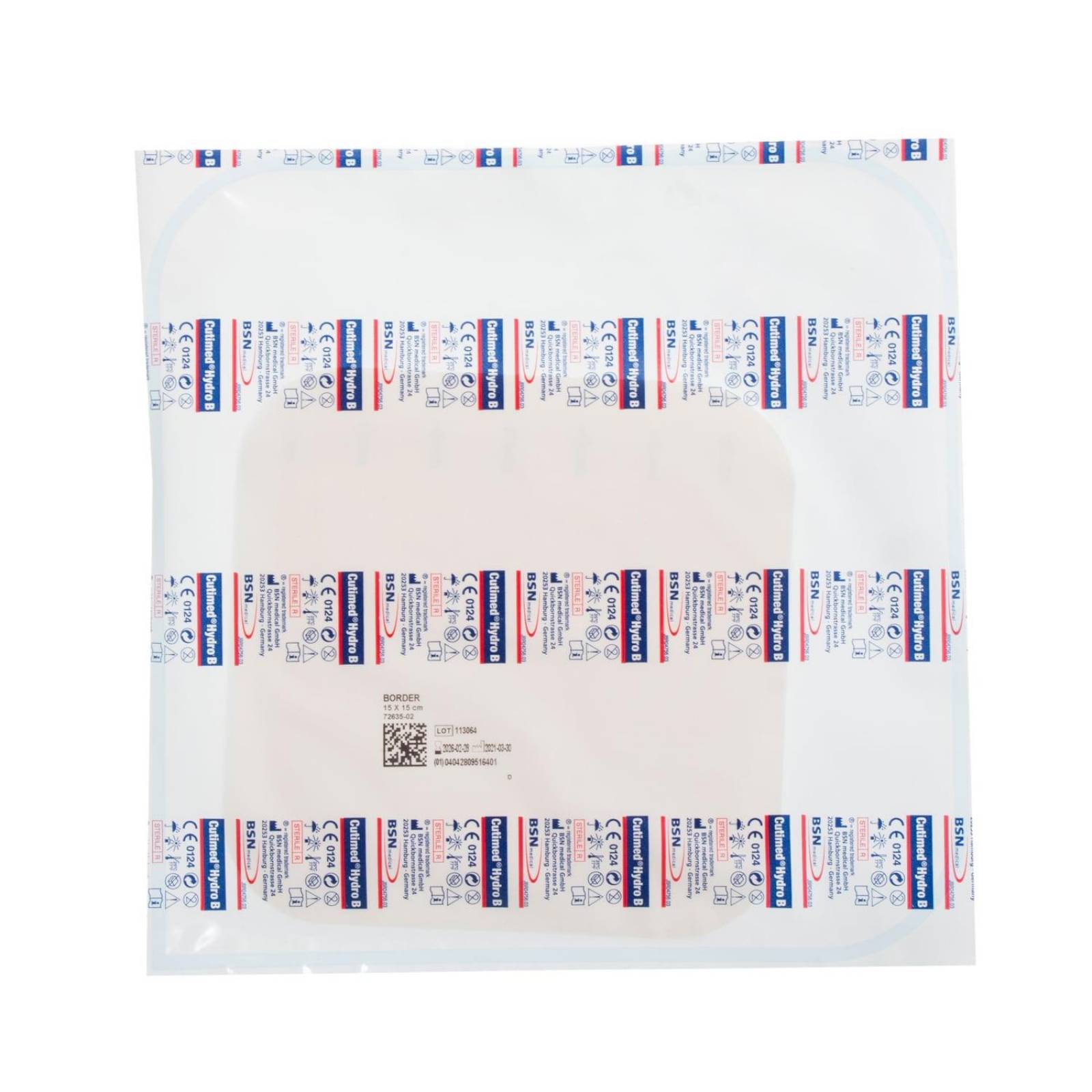 Apósito Cutimed Hidrocoloide Hydro B 15cm - BSN 