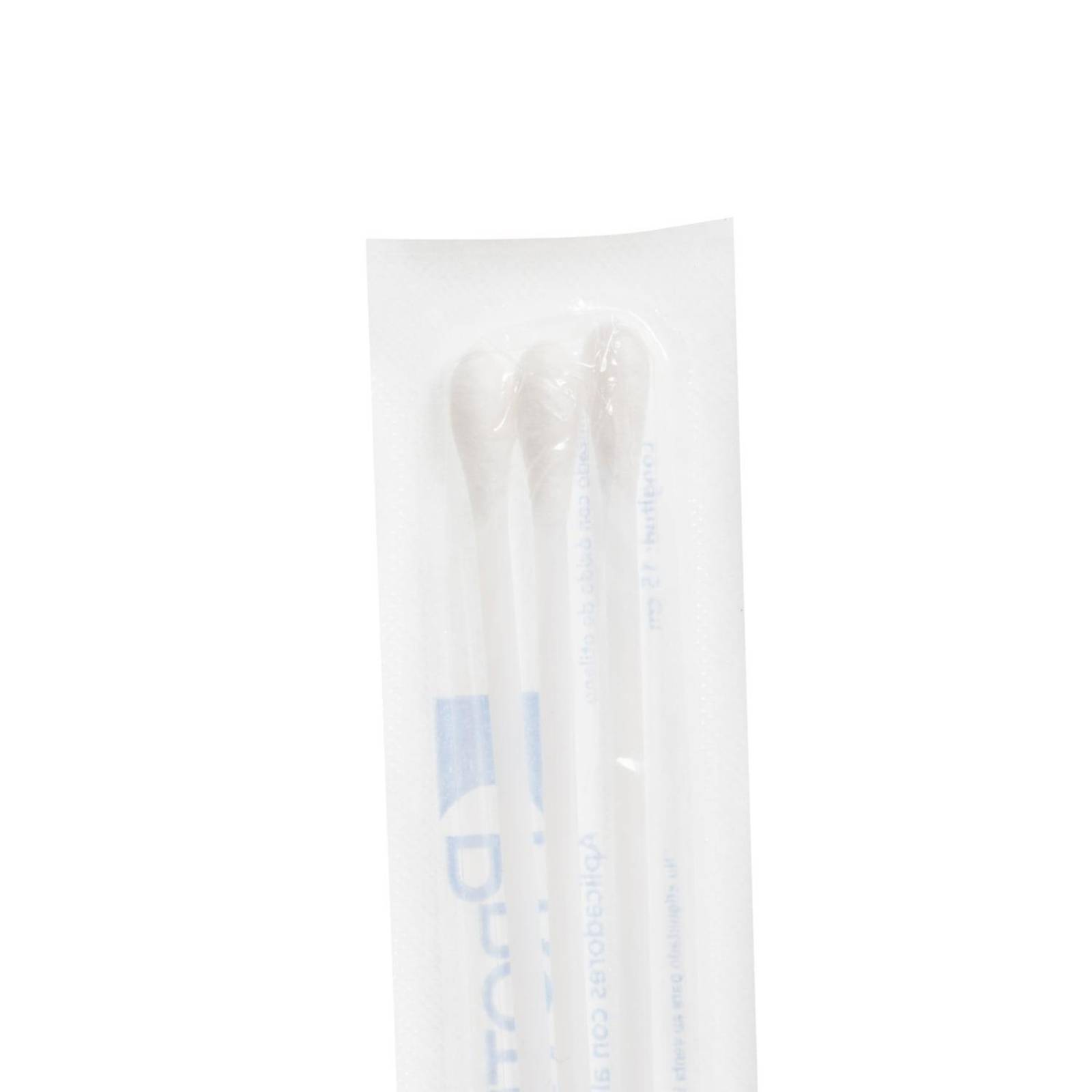 Aplicador Estéril Algodón Blister con 3 aplicadores - 100 piezas - Protec 