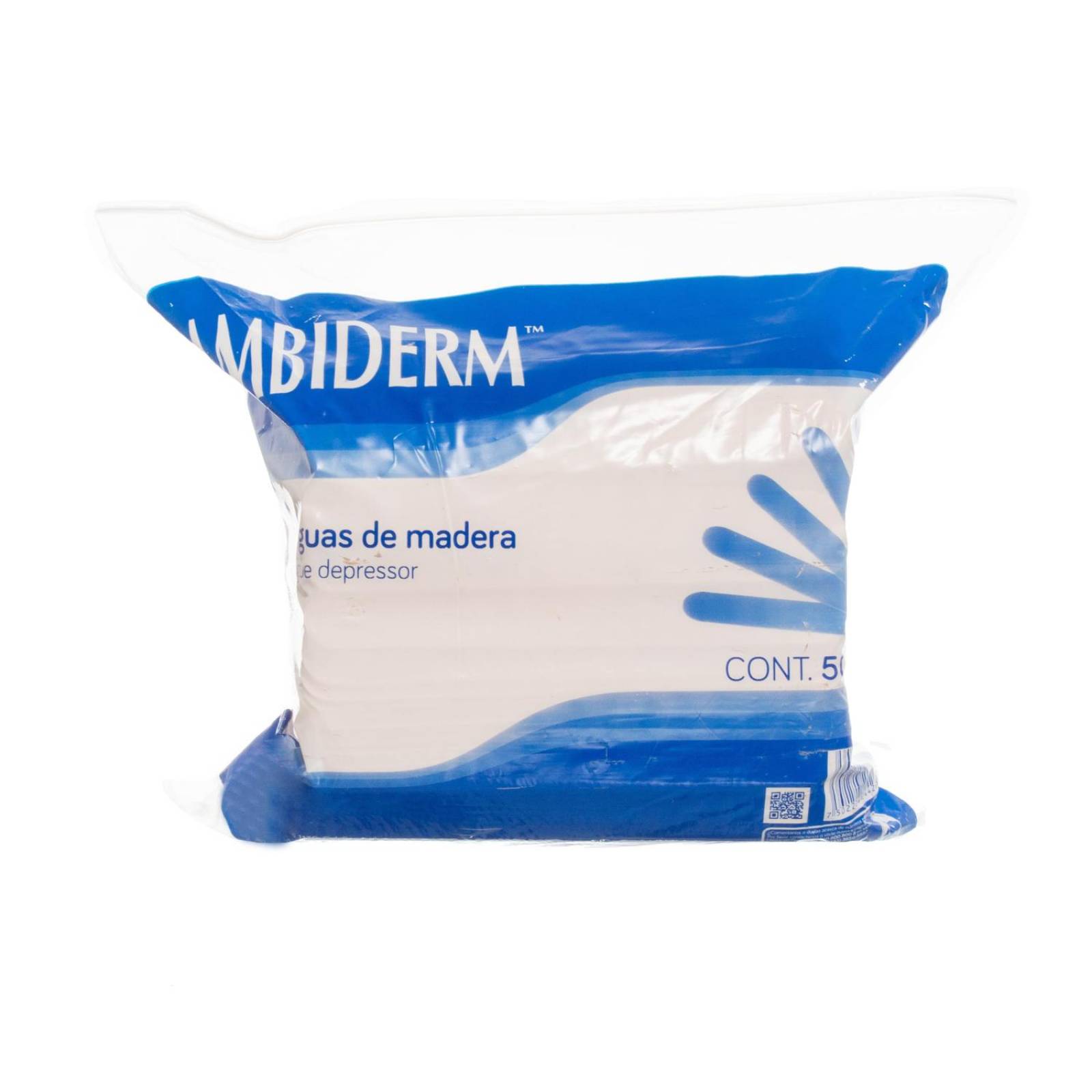 Abatelenguas de Madera No Estéril - 500 piezas - Ambiderm 