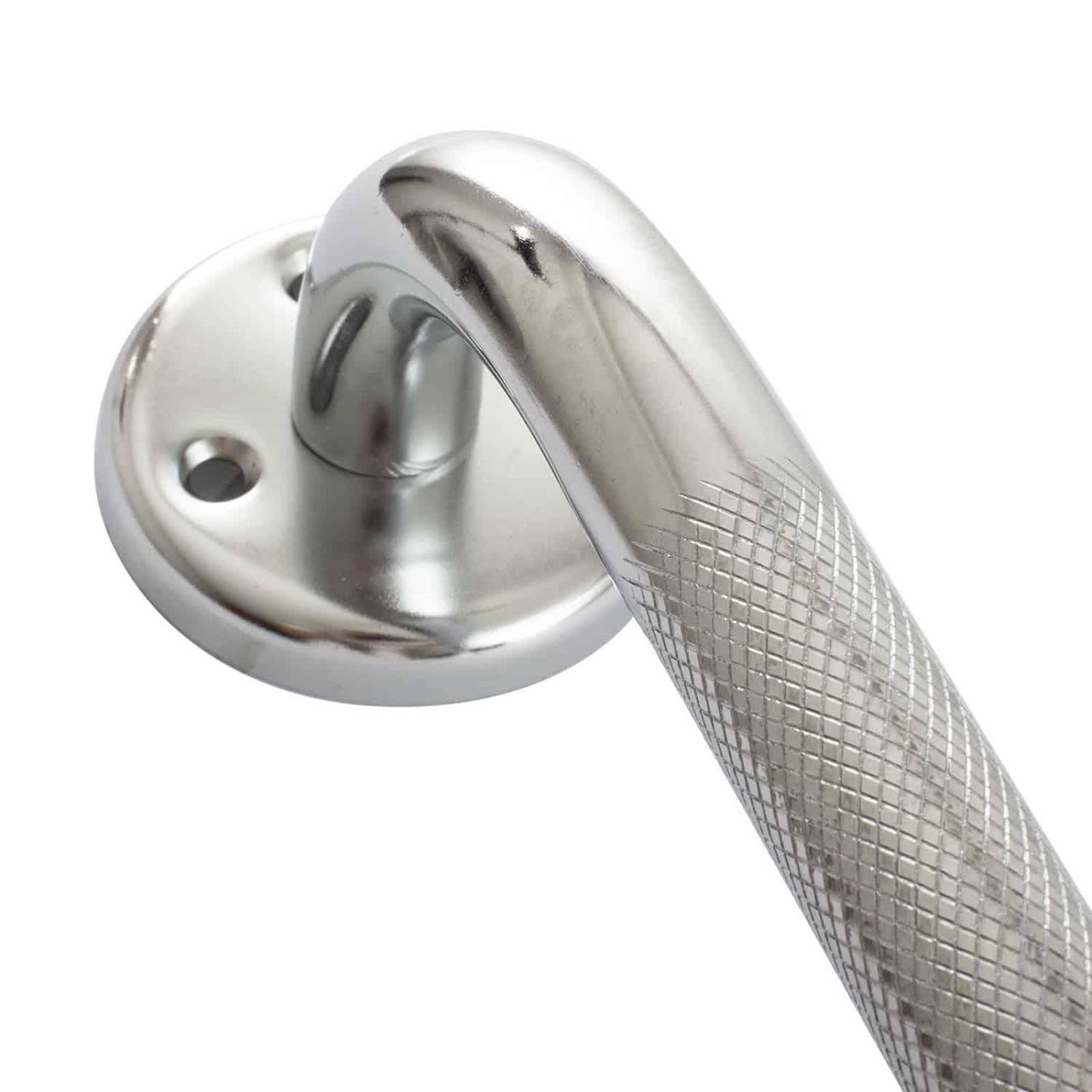 Agarradera de Seguridad para Baño Acero Cromado 30.5cm - Super Confort 