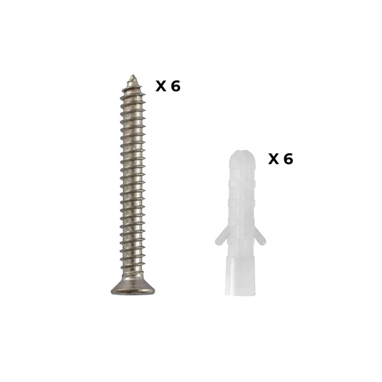 Agarradera de Seguridad para Baño Acero Cromado 45.7cm - Super Confort
