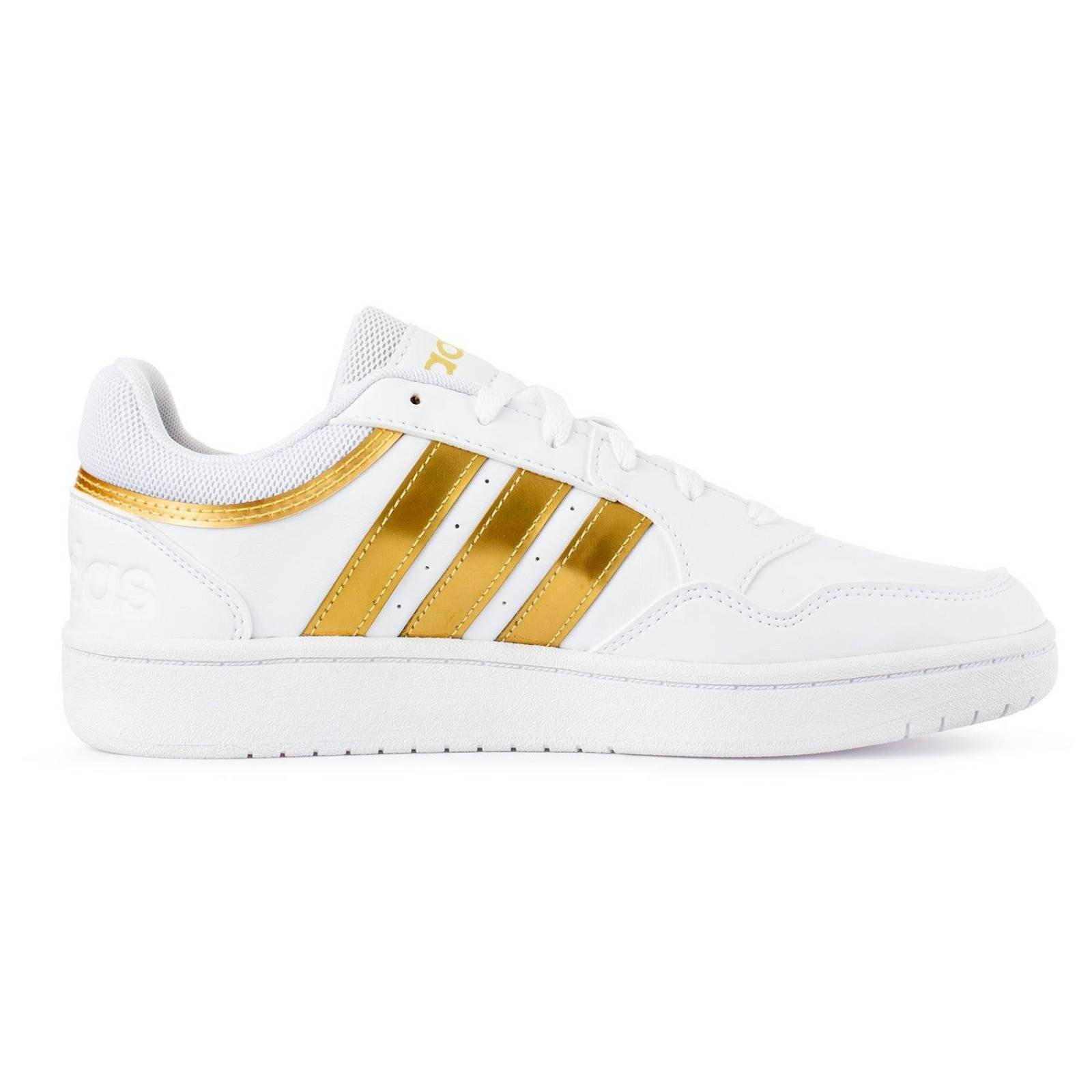 Tenis Adidas Hoops 3.0 - HP7972 - Blanco - Mujer 