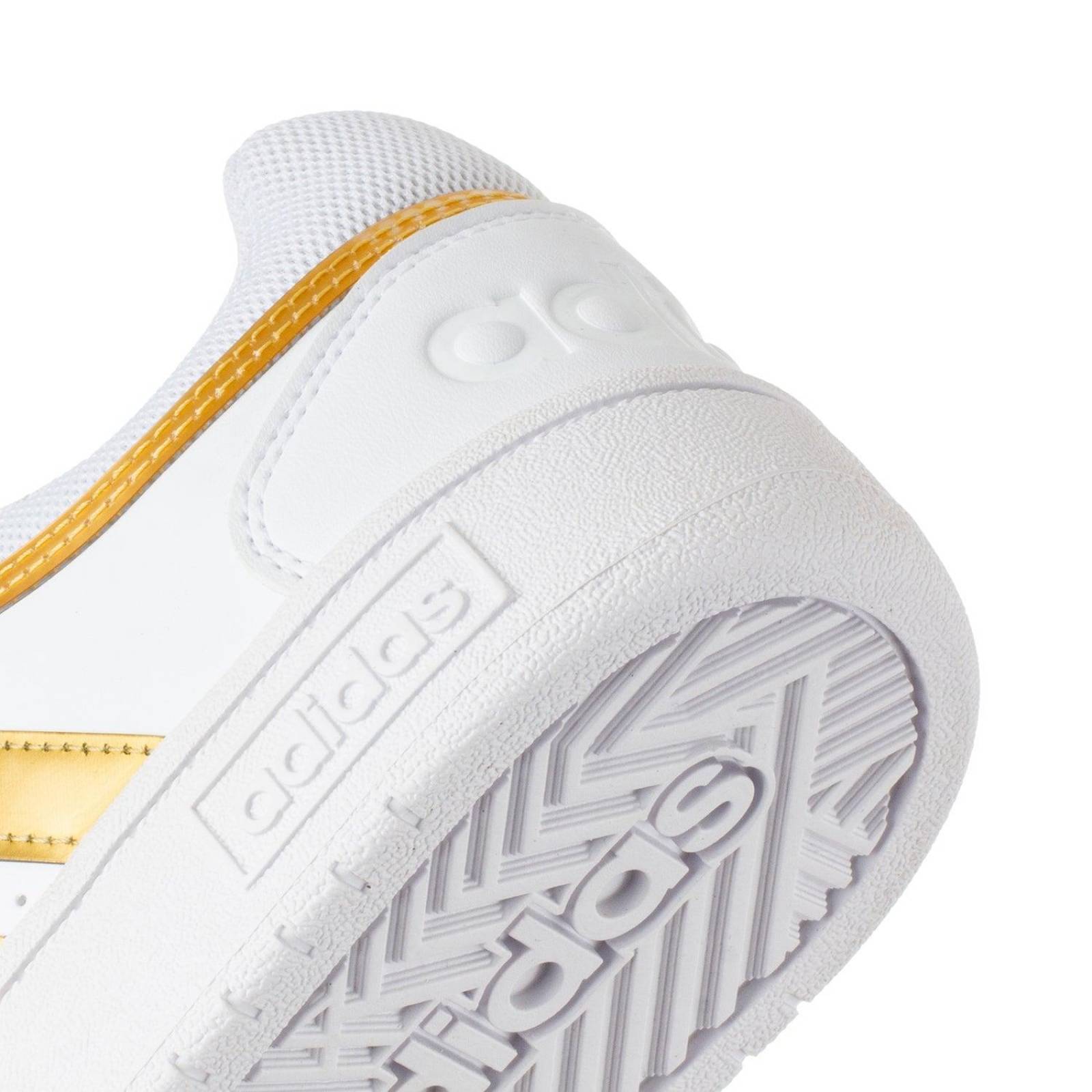 Tenis Adidas Hoops 3.0 - HP7972 - Blanco - Mujer 