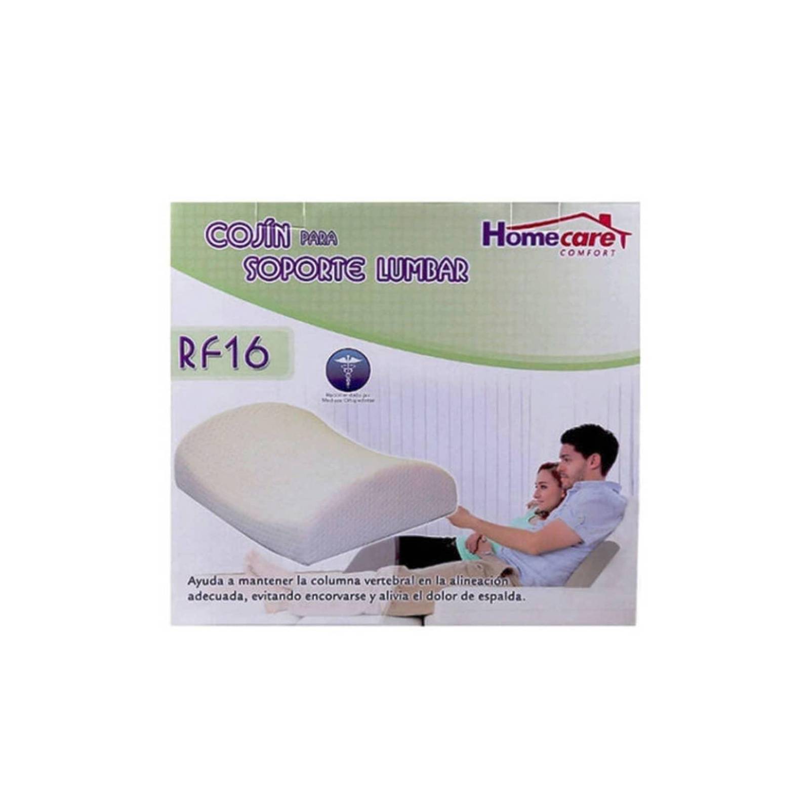 Cojin Soporte Lumbar Soporte Ortopédico - RF16 - Homecare