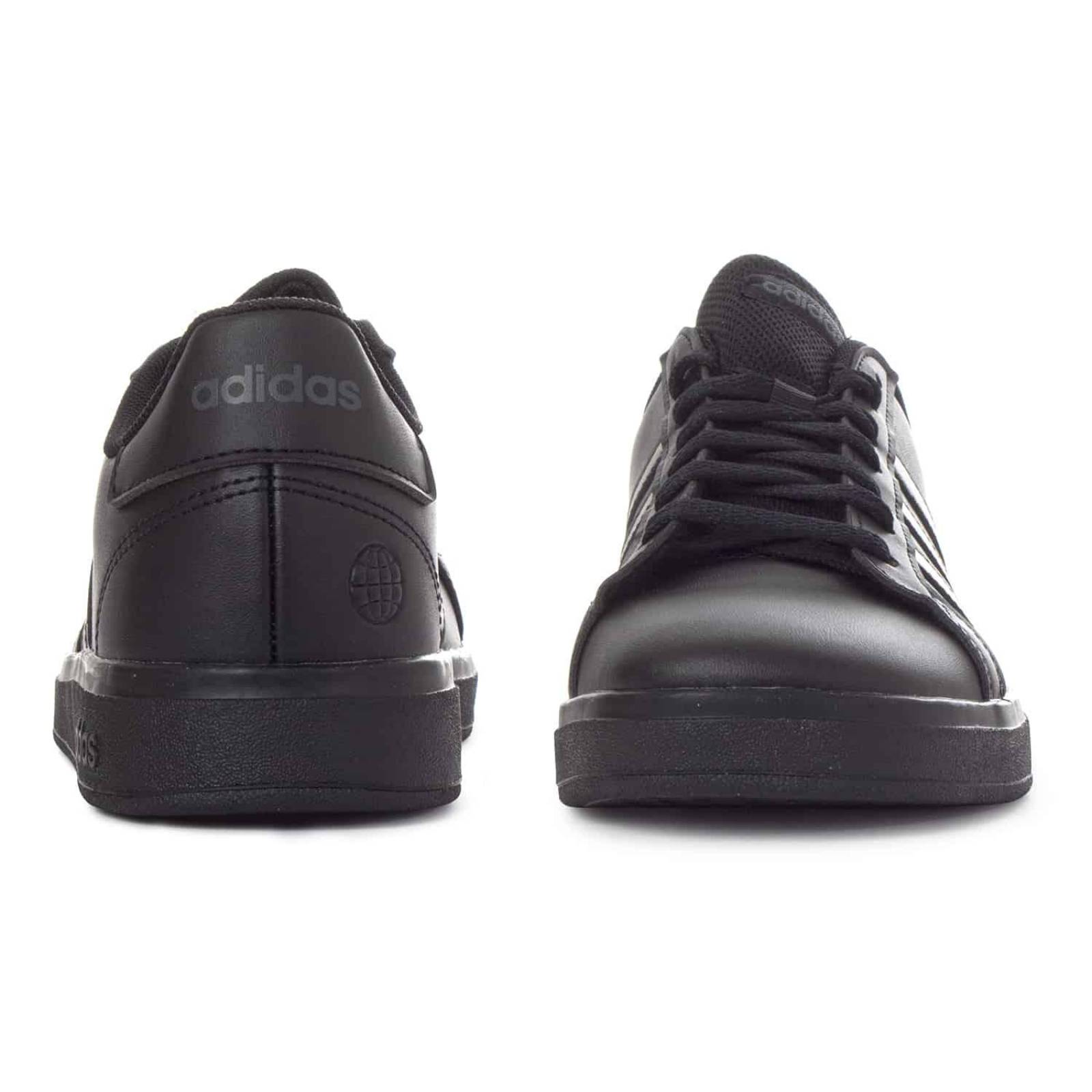 Tenis Adidas Grand Court 2.0 K - FZ6159 - Negro - Mujer 