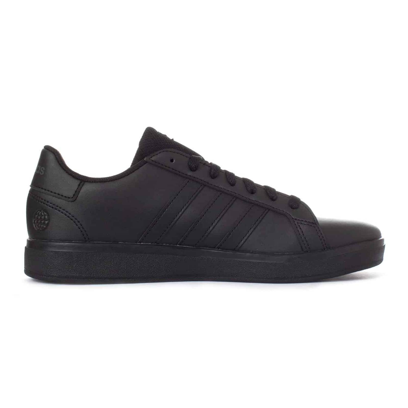 Tenis Adidas Grand Court 2.0 K - FZ6159 - Negro - Mujer 