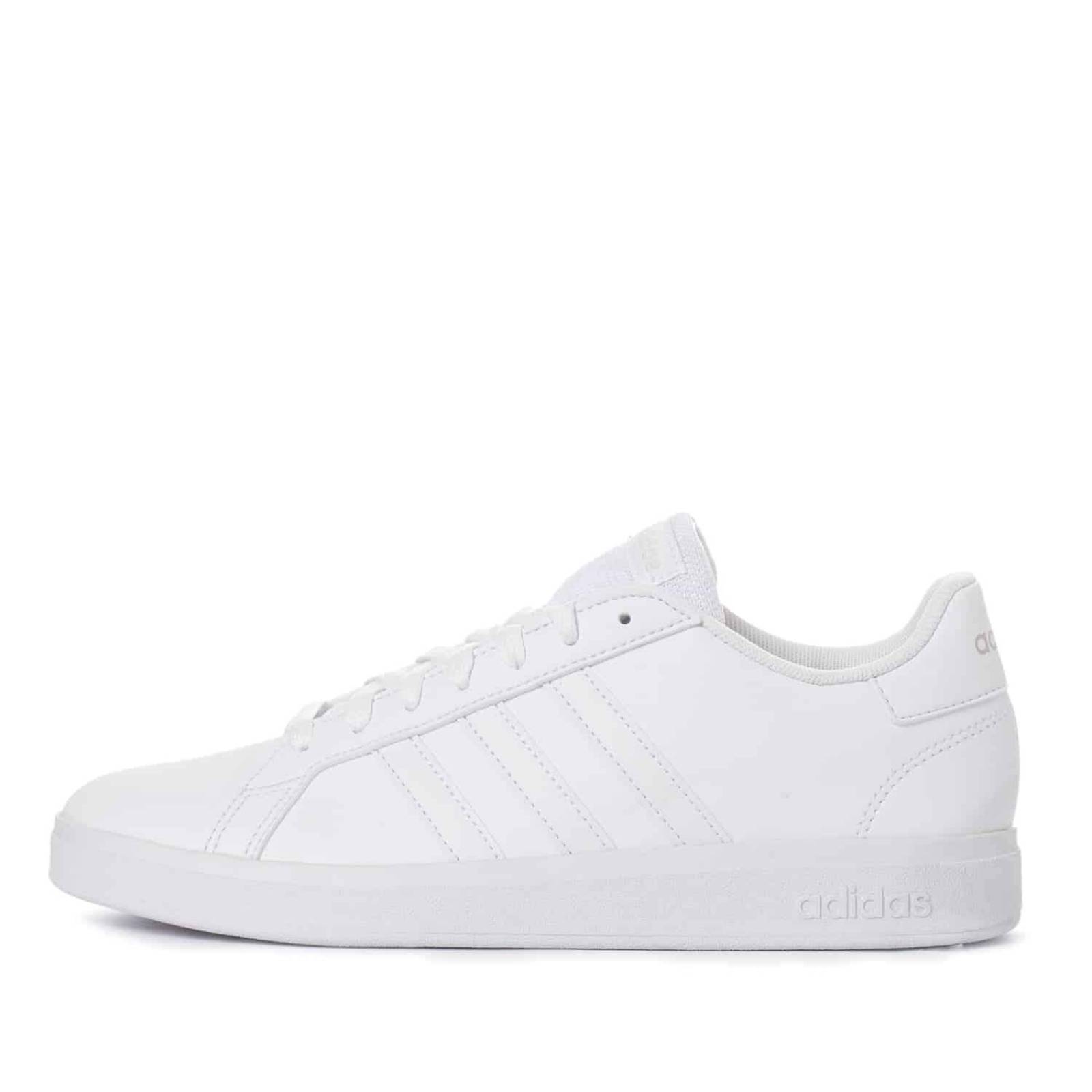 Tenis Adidas Grand Court 2.0 K - FZ6158 - Blanco - Mujer 