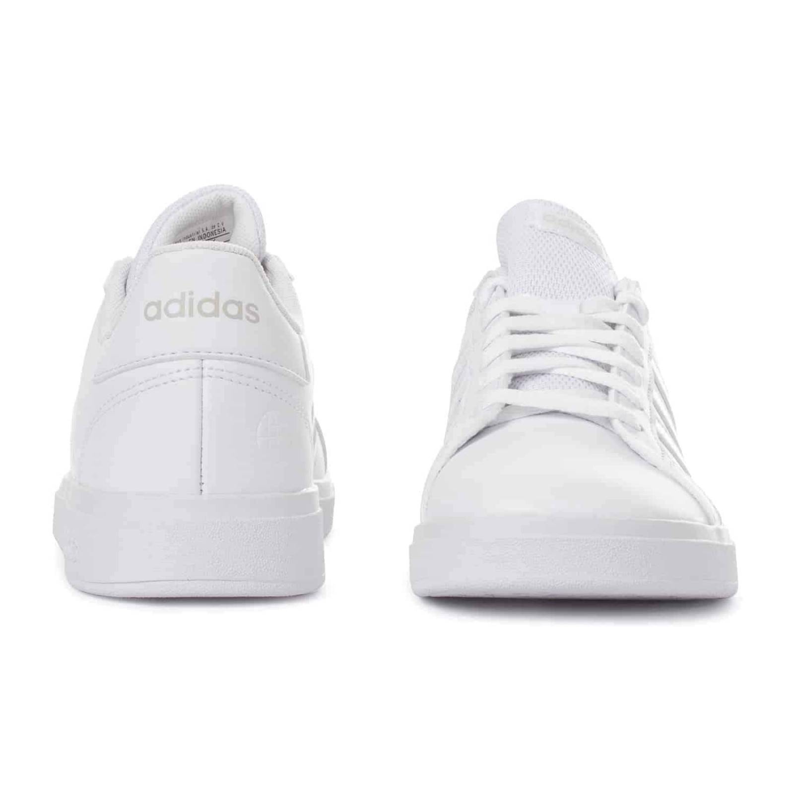 Tenis Adidas Grand Court 2.0 K - FZ6158 - Blanco - Mujer 