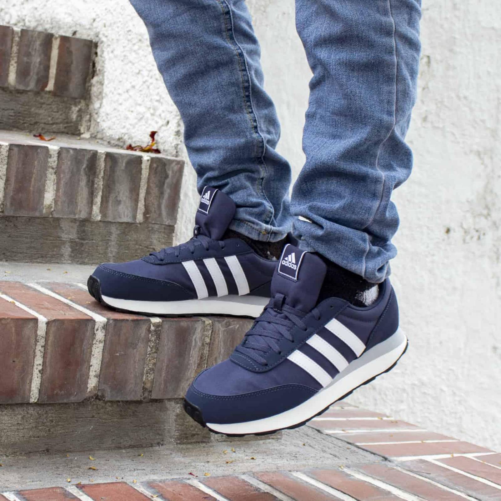 Tenis Adidas Run 60s 3.0 - HP2255 - Azul Marino - Hombre 