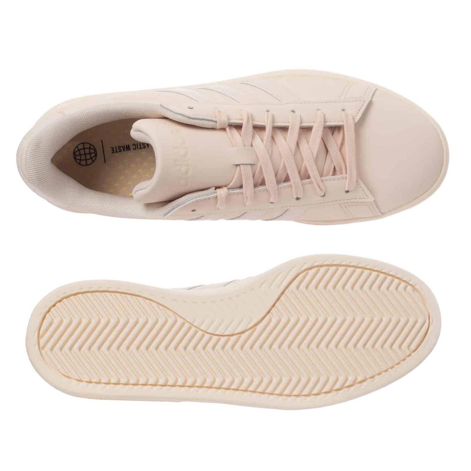 Tenis Adidas Grand Court 2.0 - FZ6446 - Rosa - Mujer 