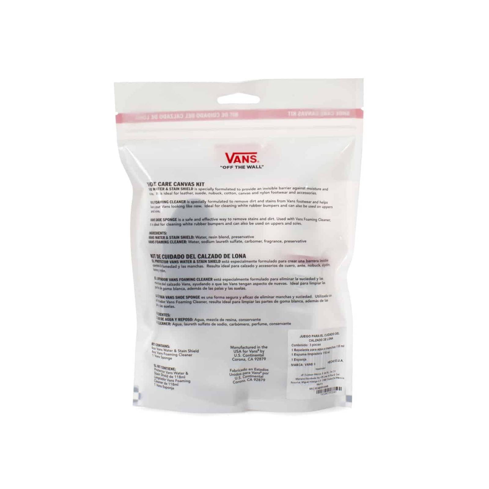 Limpiador Vans Shoe Care Kit - 45DDWHT 