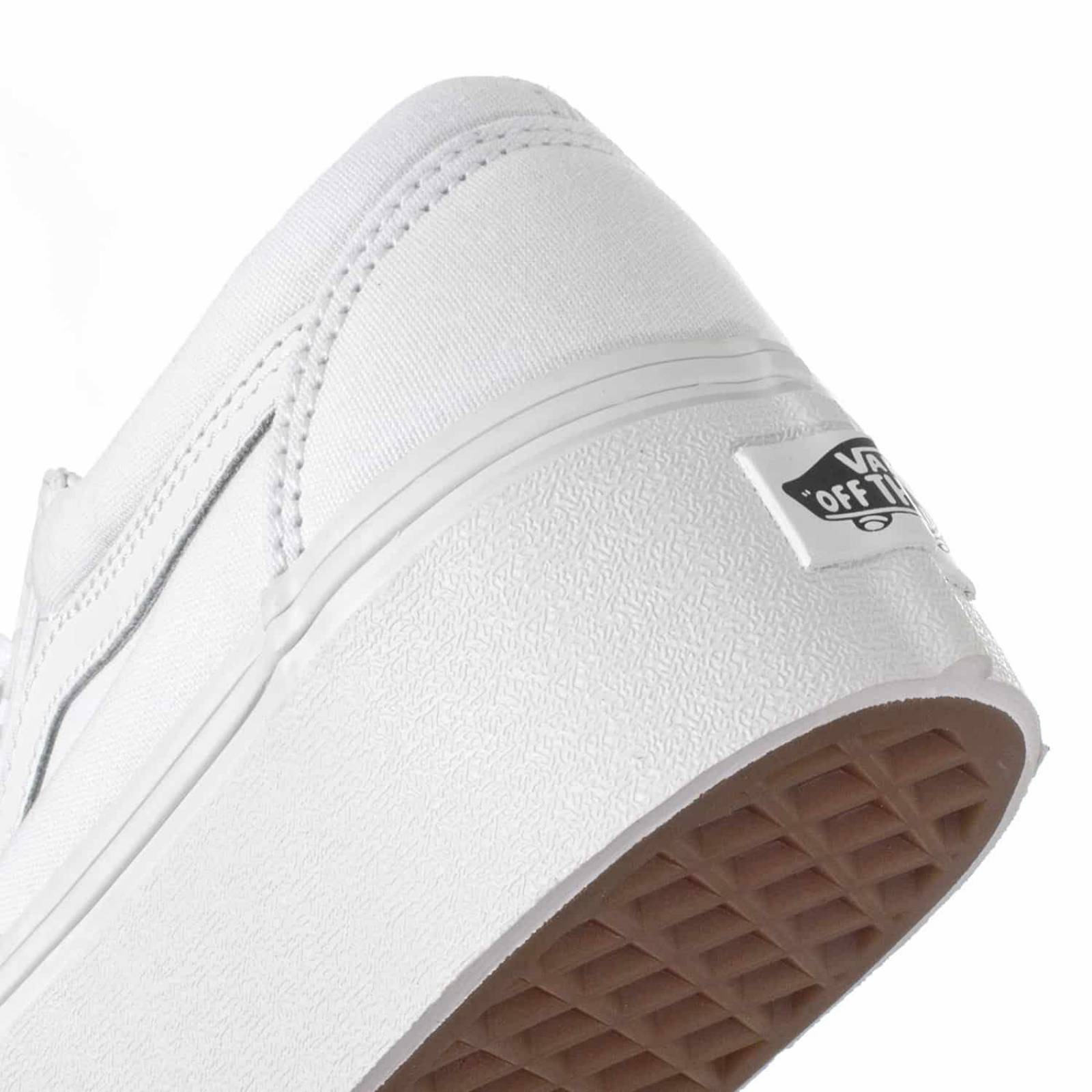 Tenis Vans Old Skool Stackform - 7Q5MW00 - Blanco - Mujer 