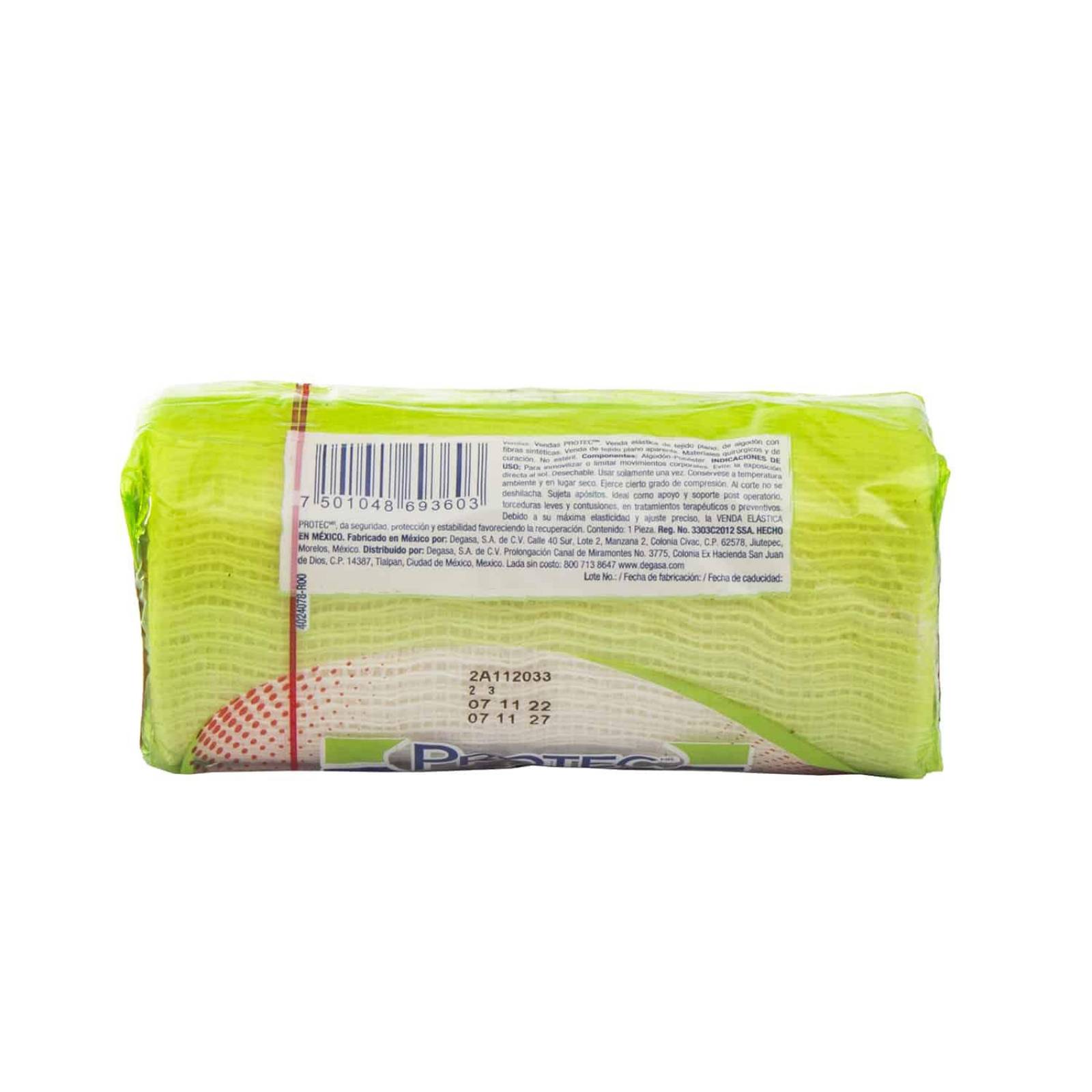 Venda Elastica 10cm x 5m - Protec 