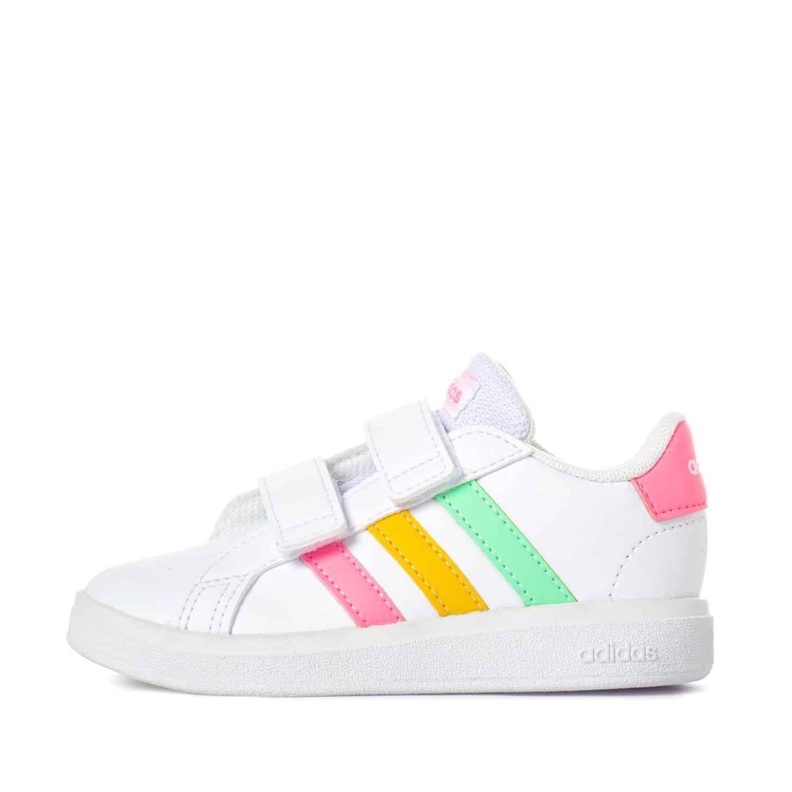 Tenis Adidas Grand Court 2.0 CF I - HP8917 - Blanco - Bebes