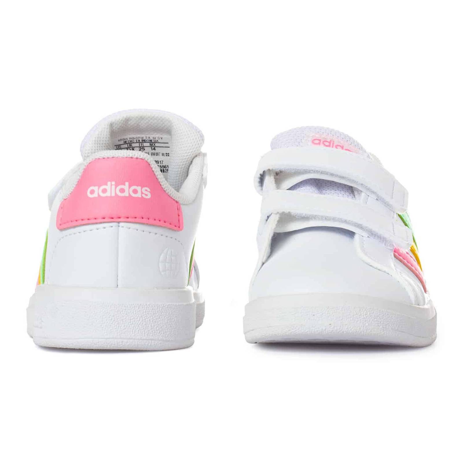 Tenis Adidas Grand Court 2.0 CF I - HP8917 - Blanco - Bebes