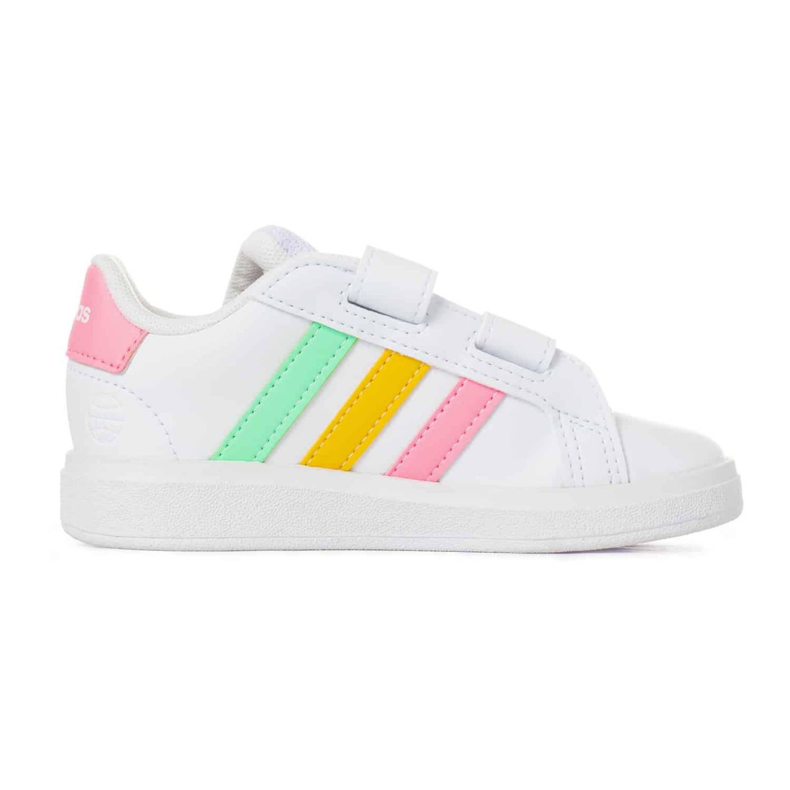 Tenis Adidas Grand Court 2.0 CF I - HP8917 - Blanco - Bebes