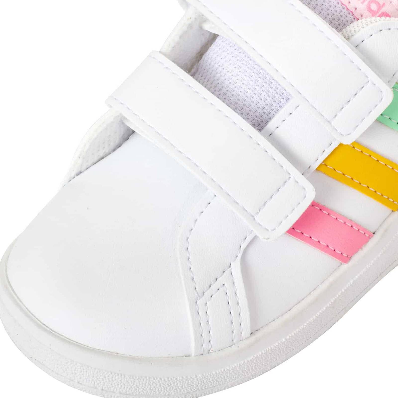 Tenis Adidas Grand Court 2.0 CF I - HP8917 - Blanco - Bebes