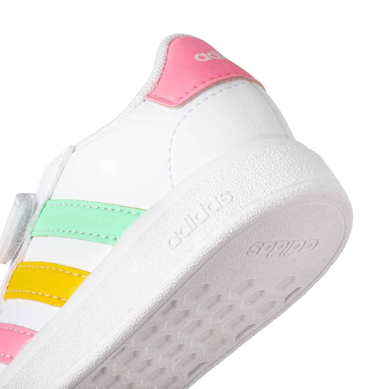 Tenis Adidas Grand Court 2.0 CF I - HP8917 - Blanco - Bebes