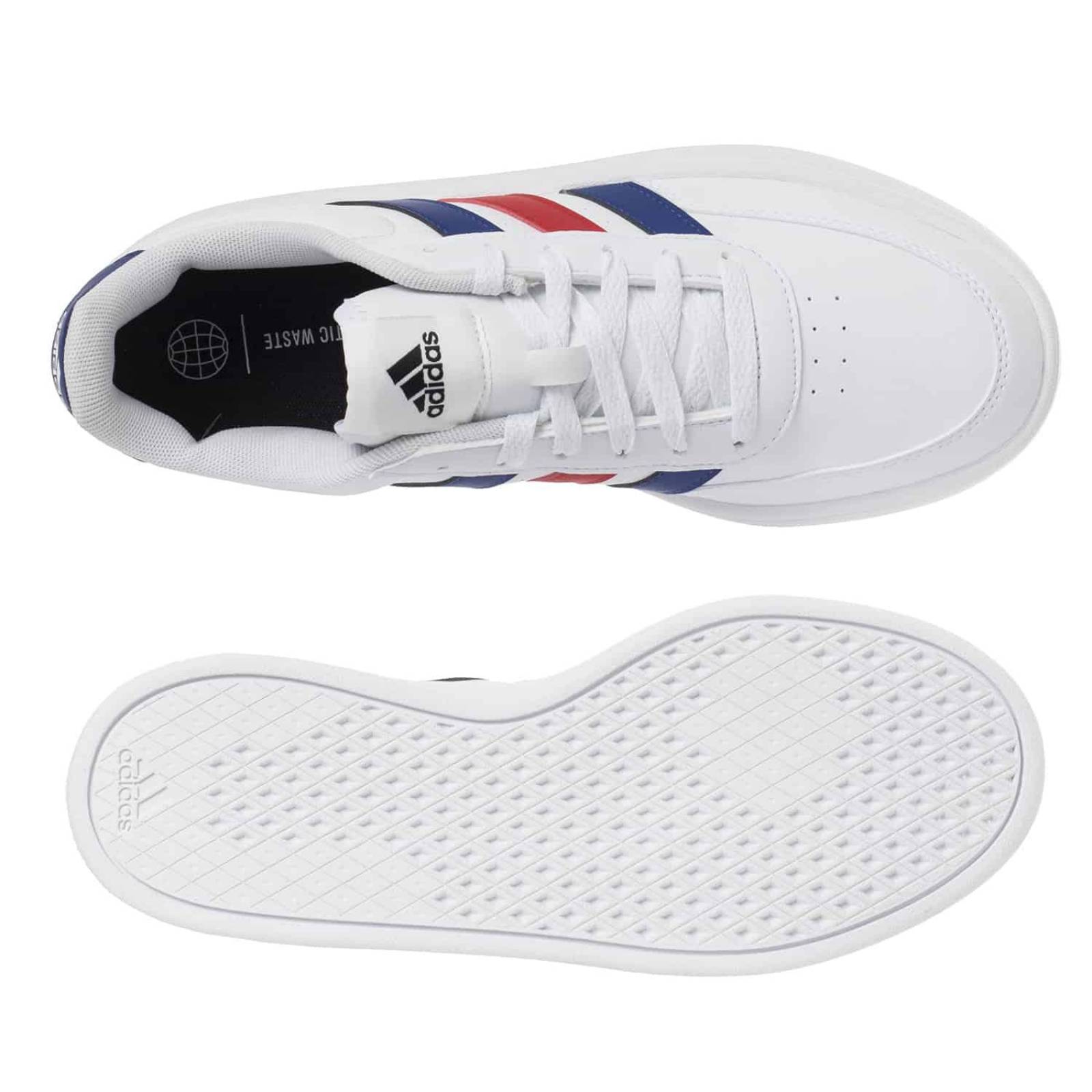 Tenis Adidas Breaknet 2.0 - HP9424 - Blanco - Hombre 