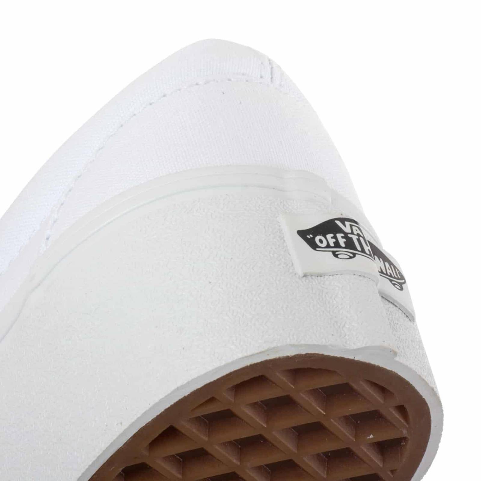 Tenis Vans Classic Slip On Stackform - 7Q5RW00 - Blanco - Mujer 