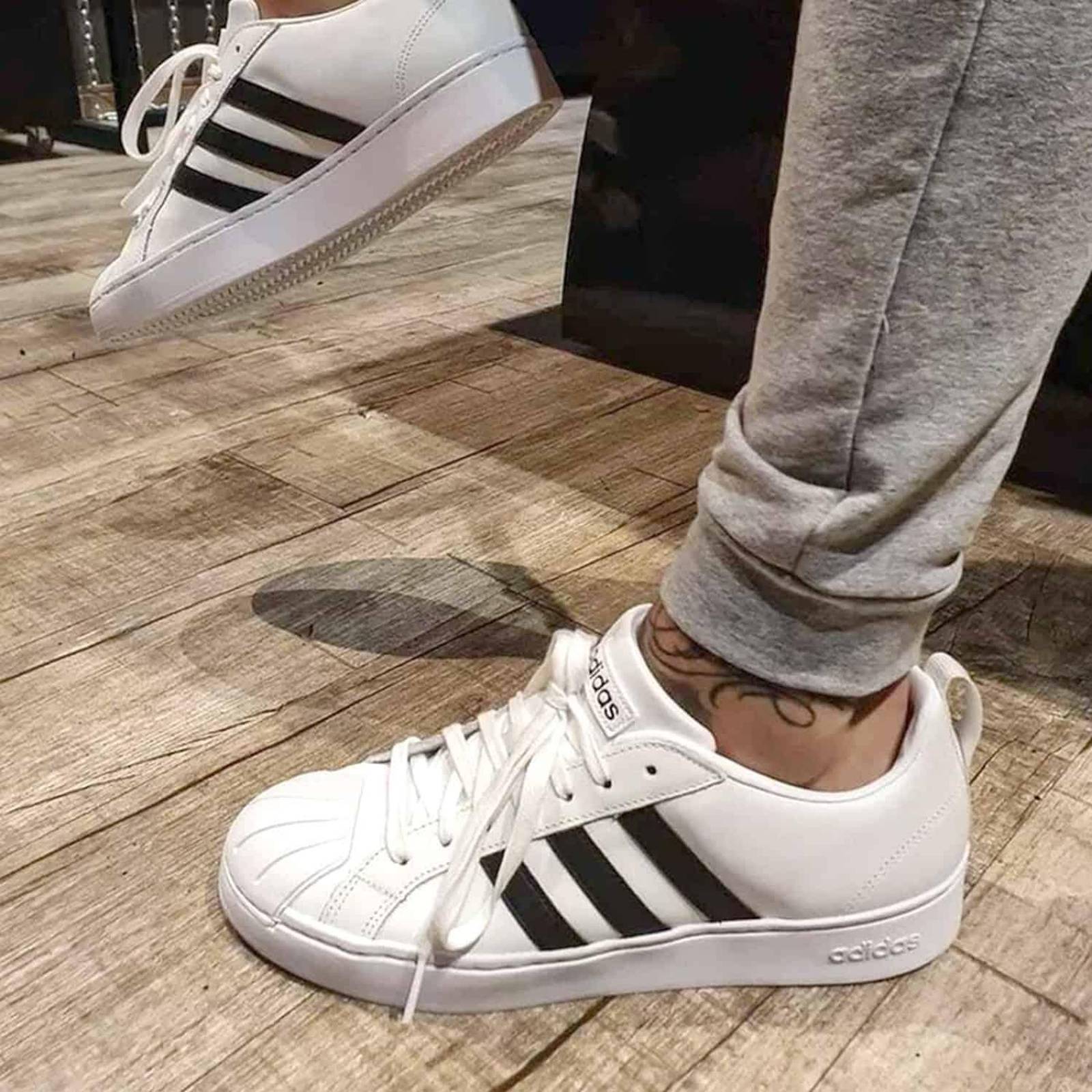 Tenis Adidas Streetcheck - GW5488 - Blanco - Hombre