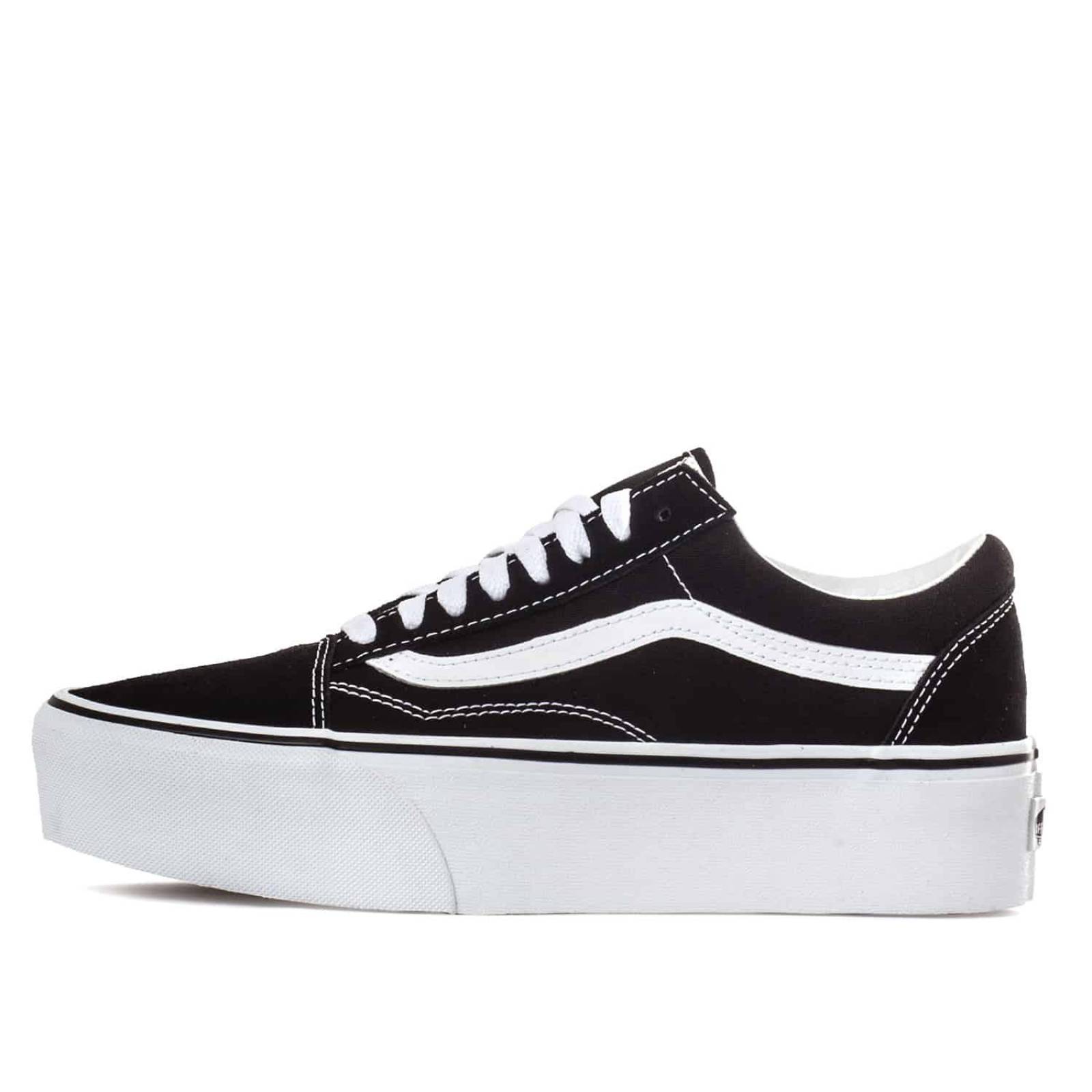 Tenis vans old skool sales plataforma feminino