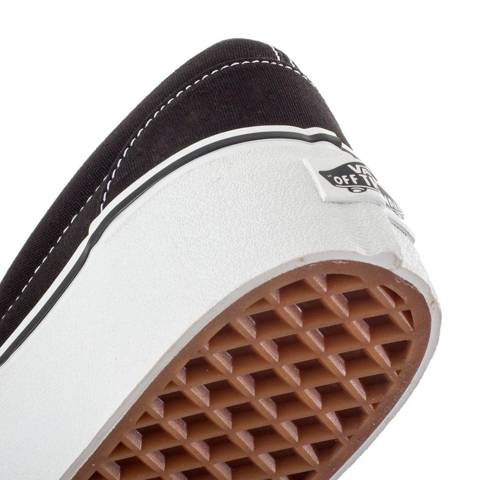 Tenis Vans Classic Slip On Stackform - 7Q5RBMX - Negro - Mujer 