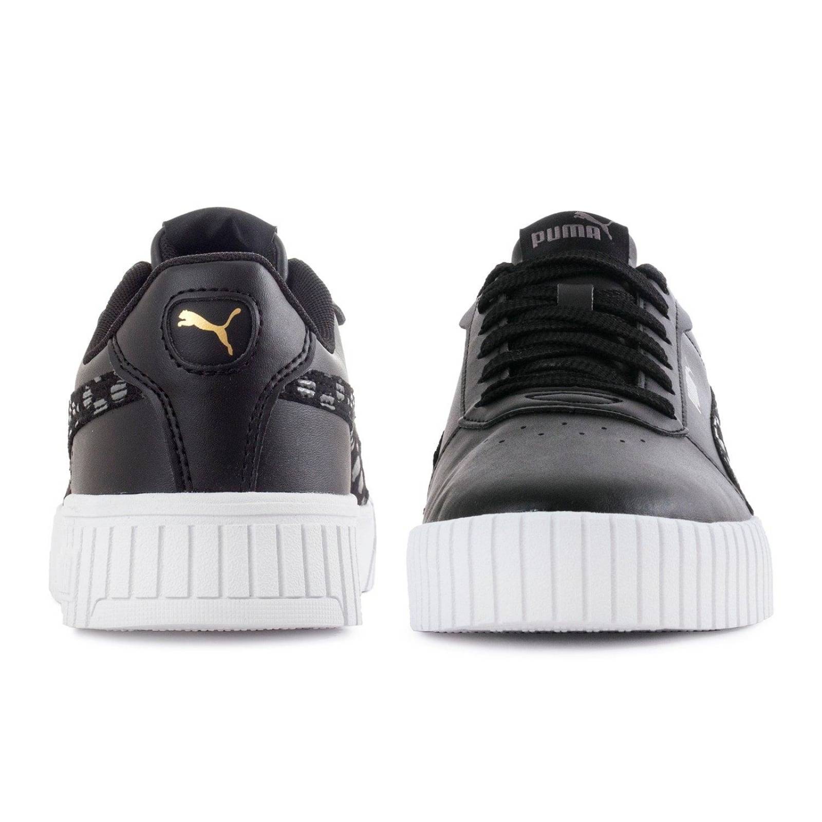Tenis Puma Carina 2.0 Animal JR - 39202402 - Negro - Mujer 