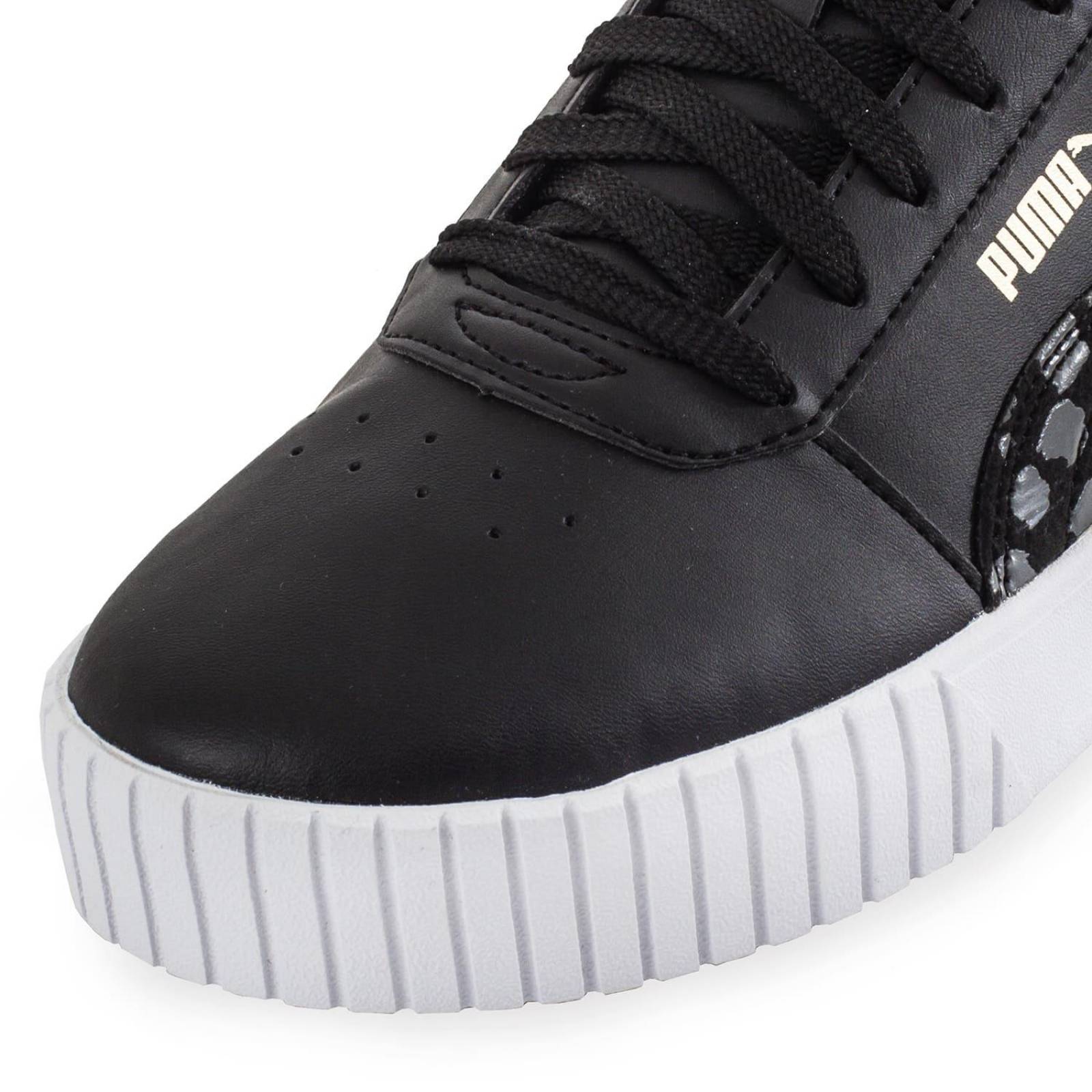 Tenis Puma Carina 2.0 Animal JR - 39202402 - Negro - Mujer 