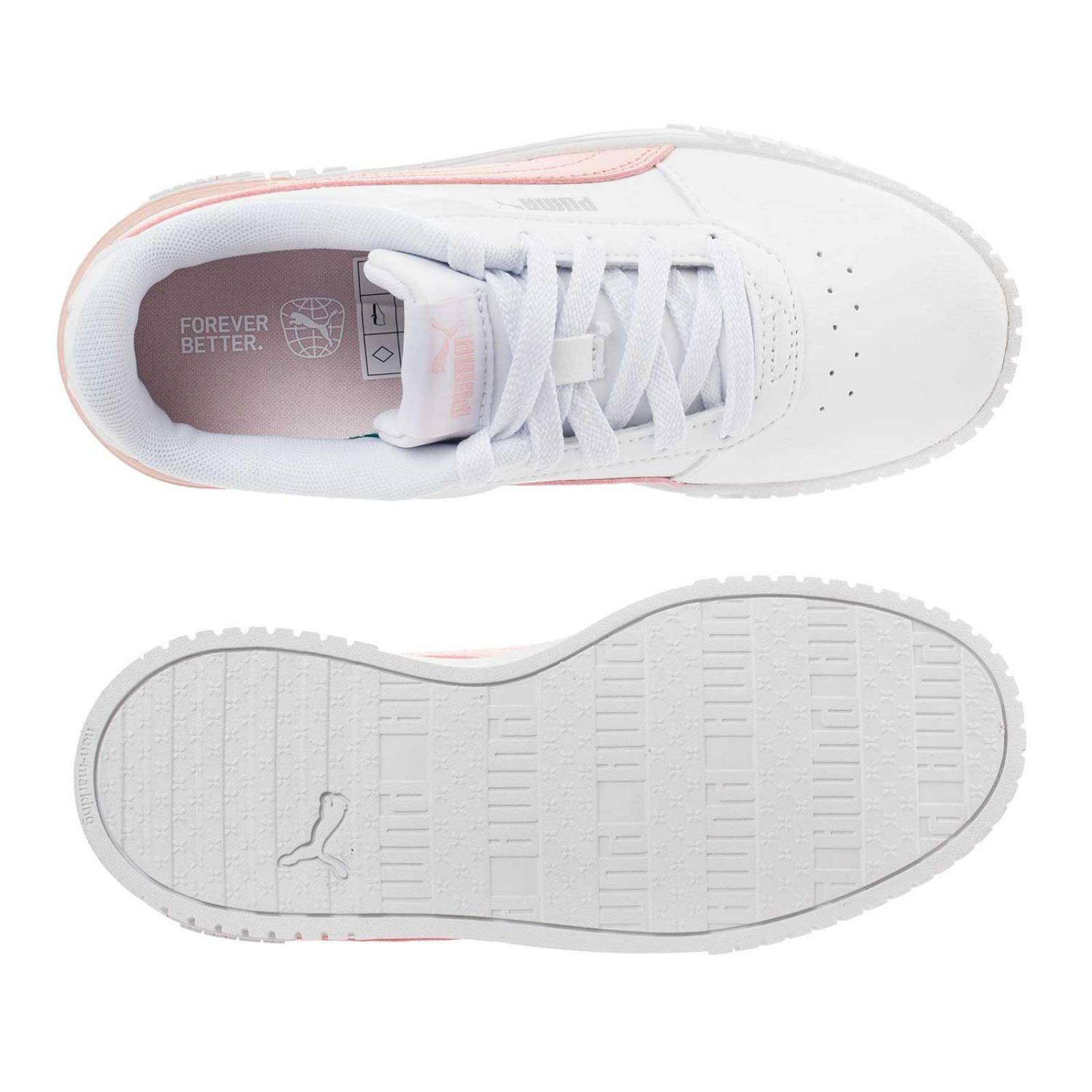 Tenis Puma Carina 2.0 PS - 38618609 - Blanco - Niñas 