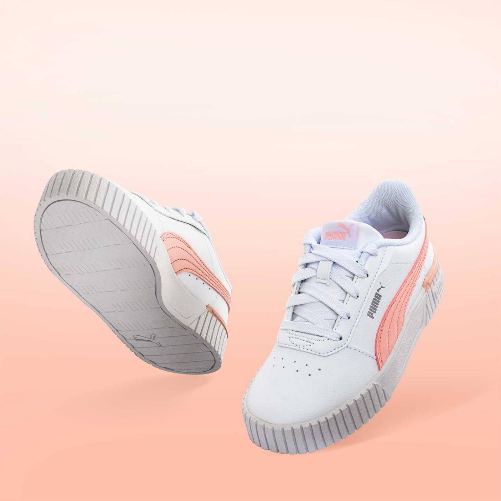 Tenis Puma Carina 2.0 PS - 38618609 - Blanco - Niñas 