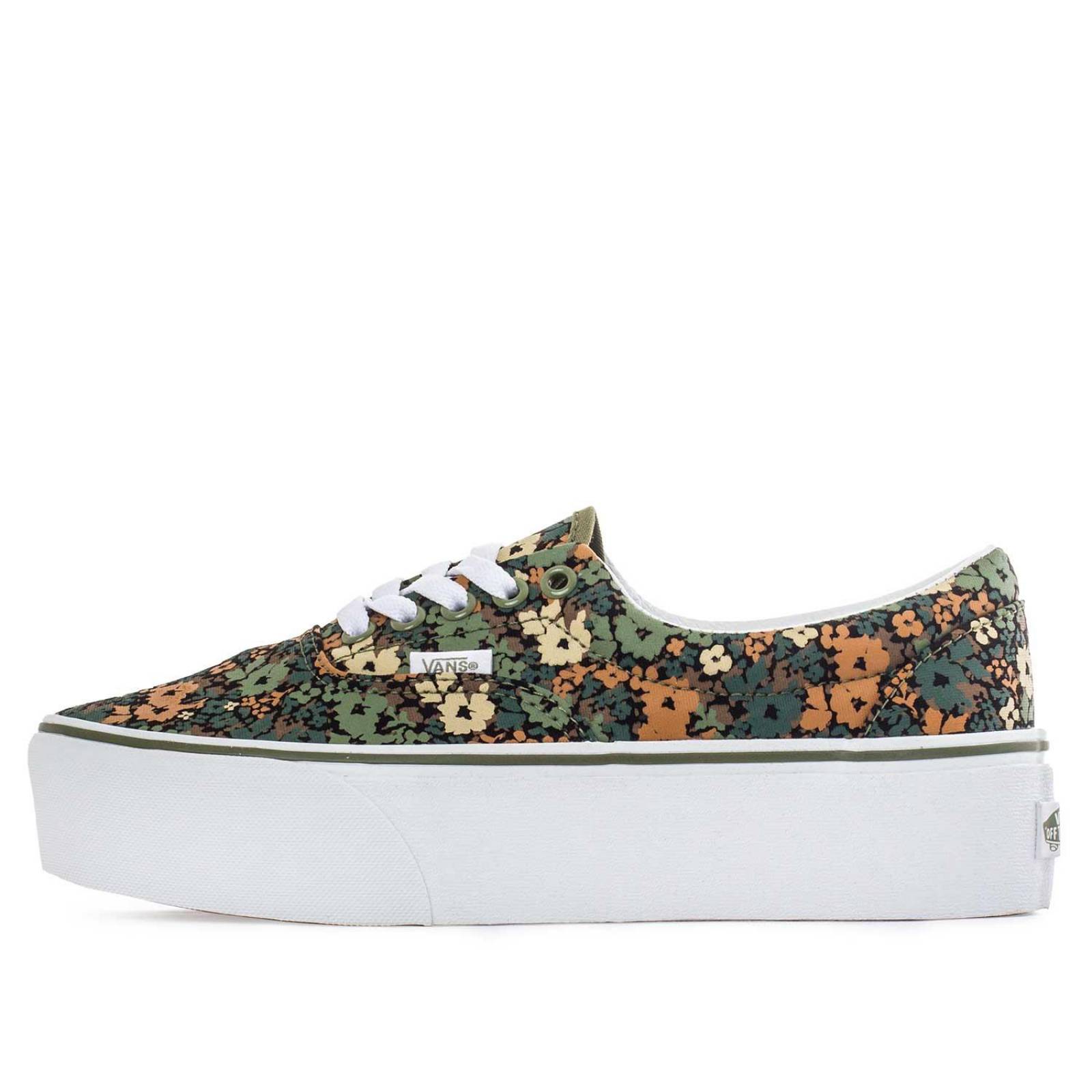 Tenis Vans Era Stackform - 5JLZZBF - Verde - Mujer 