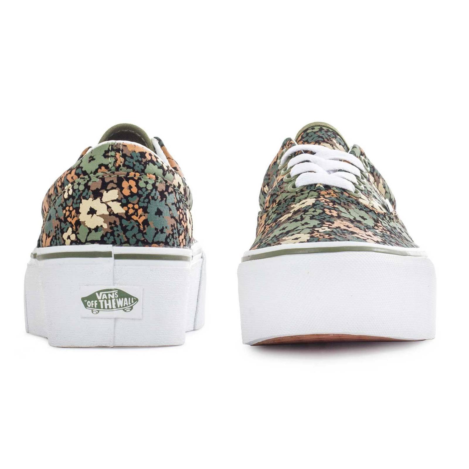 Tenis Vans Era Stackform - 5JLZZBF - Verde - Mujer 