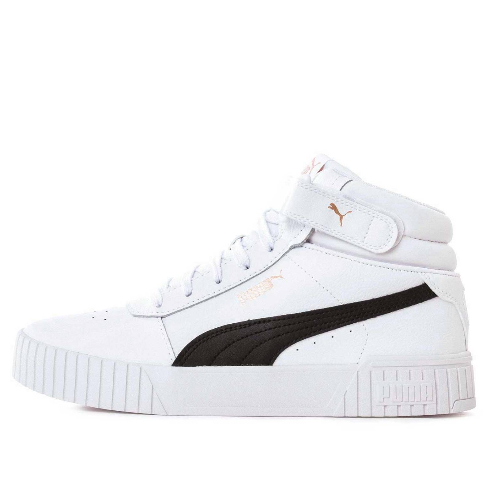 Tenis Puma Carina 2.0 Mid - 38585106 - Blanco - Mujer