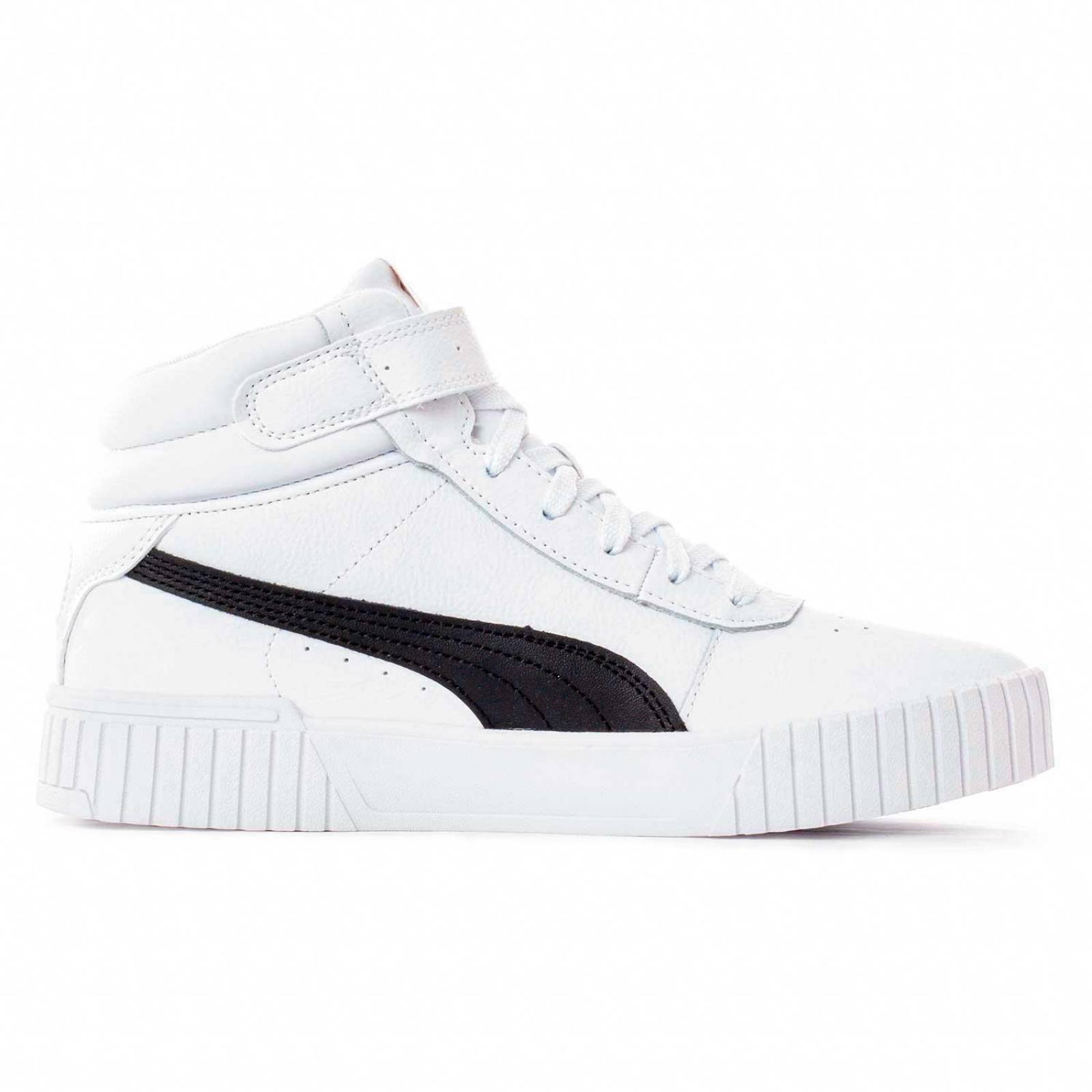 Tenis Puma Carina 2.0 Mid - 38585106 - Blanco - Mujer