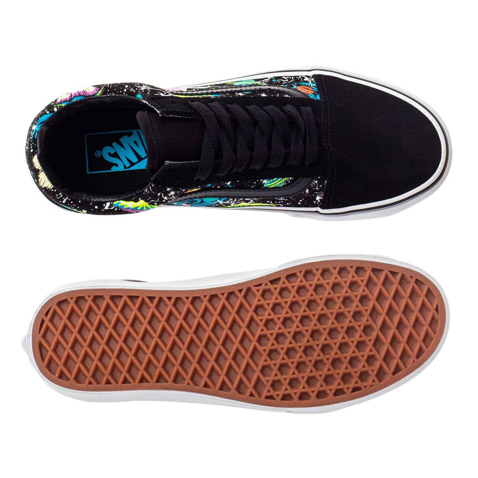 Tenis Vans Old Skool - 07NTBP9 - Negro - Hombre 