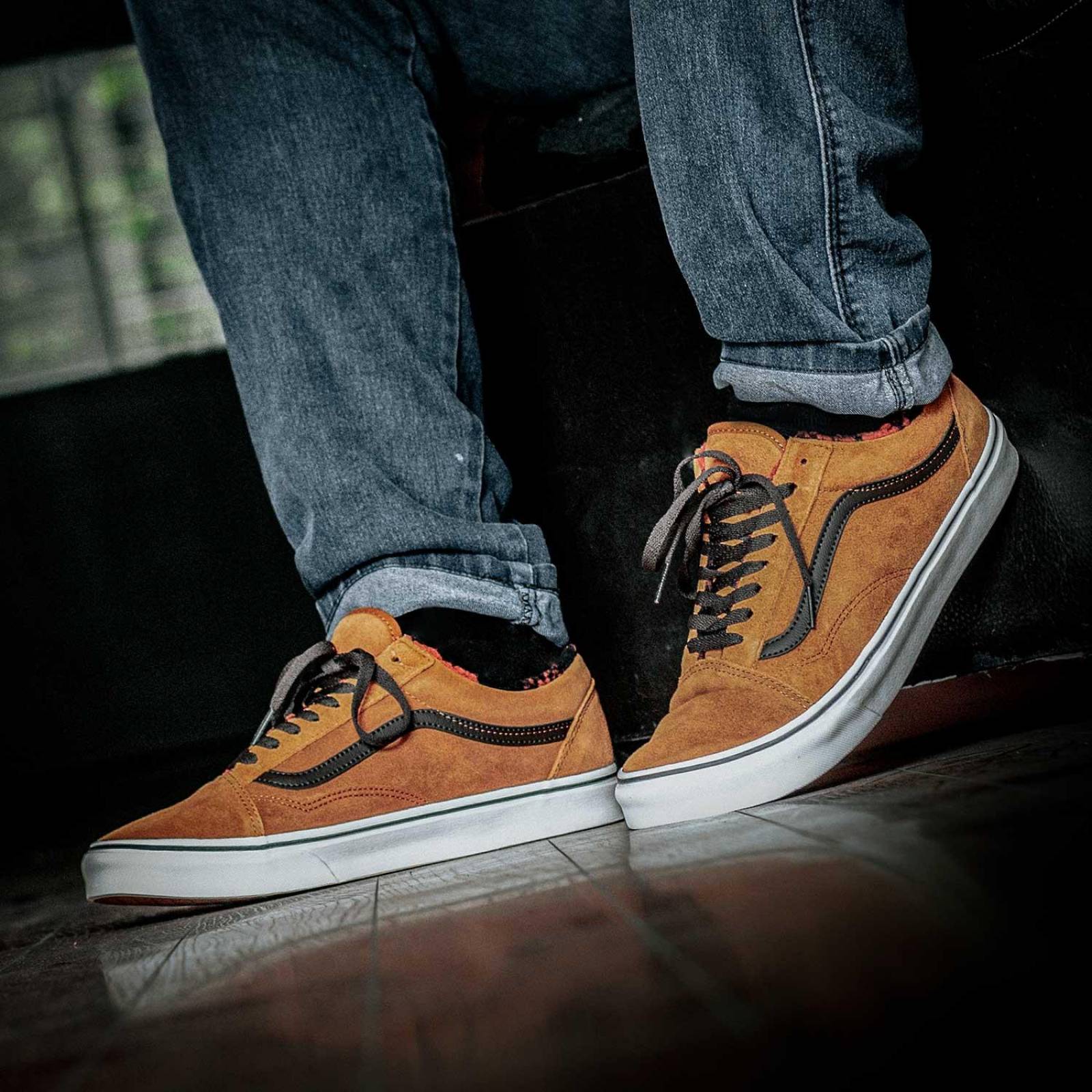 Tenis Vans Old Skool - 07NT1M7 - Cafe - Hombre