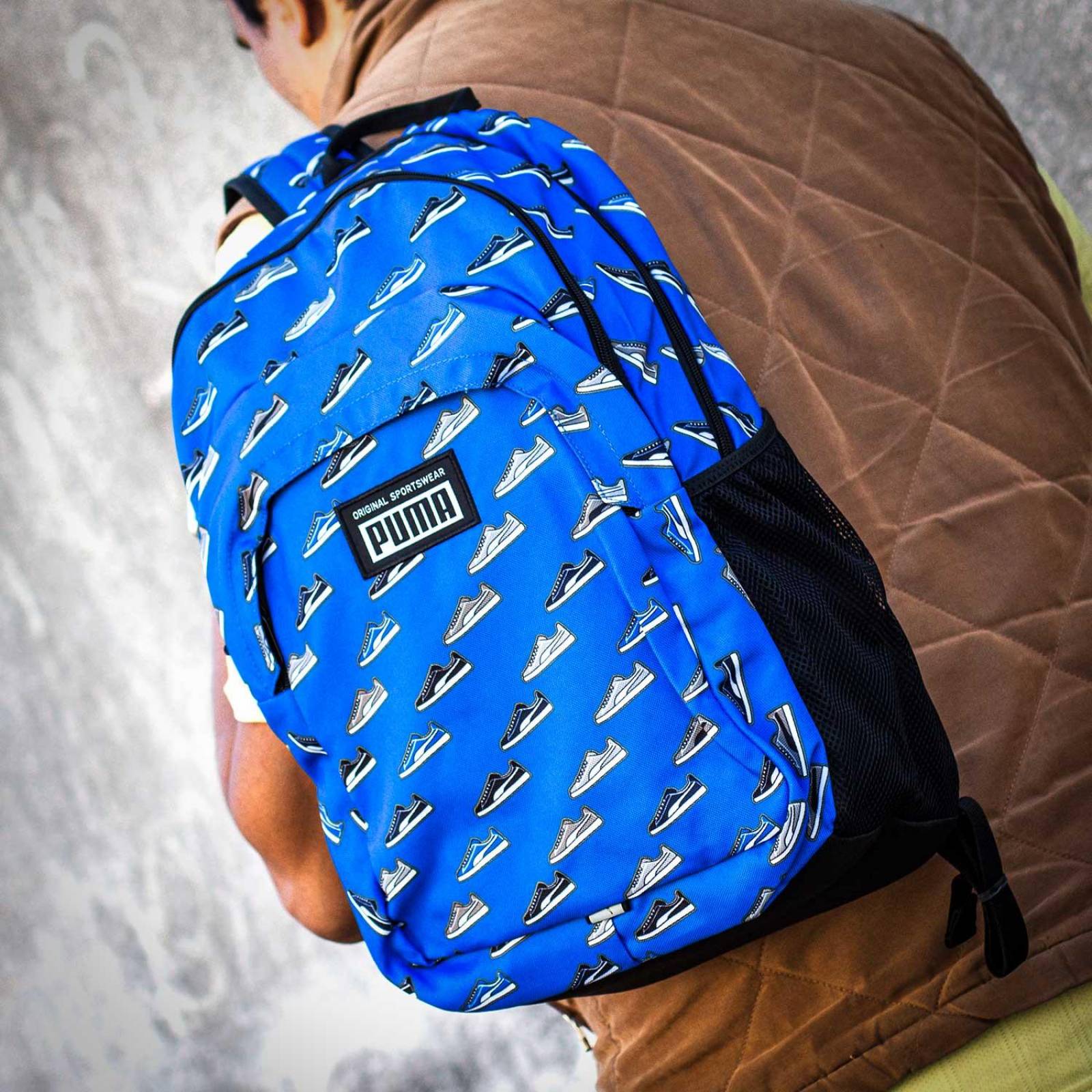 Mochila Puma Academy - 07913316 - Azul - Unisex 