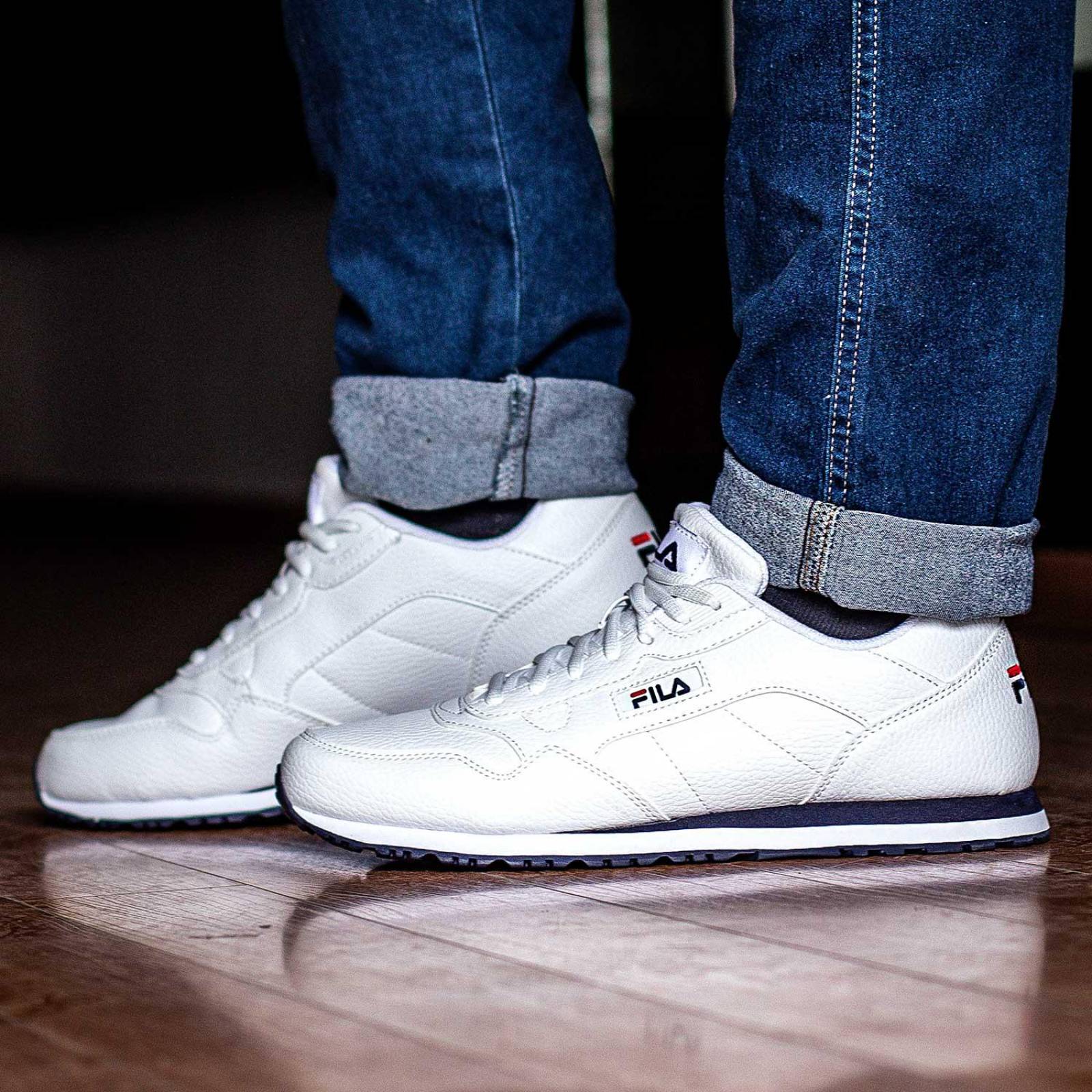 Tenis Fila Cress PB - 1RM02003125 - Blanco - Hombre 