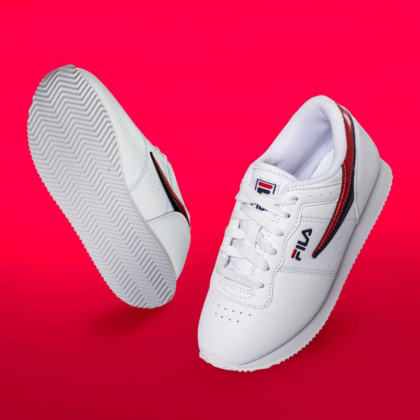 Tenis Fila Machu - 3CM00496125 - Blanco - Niños 