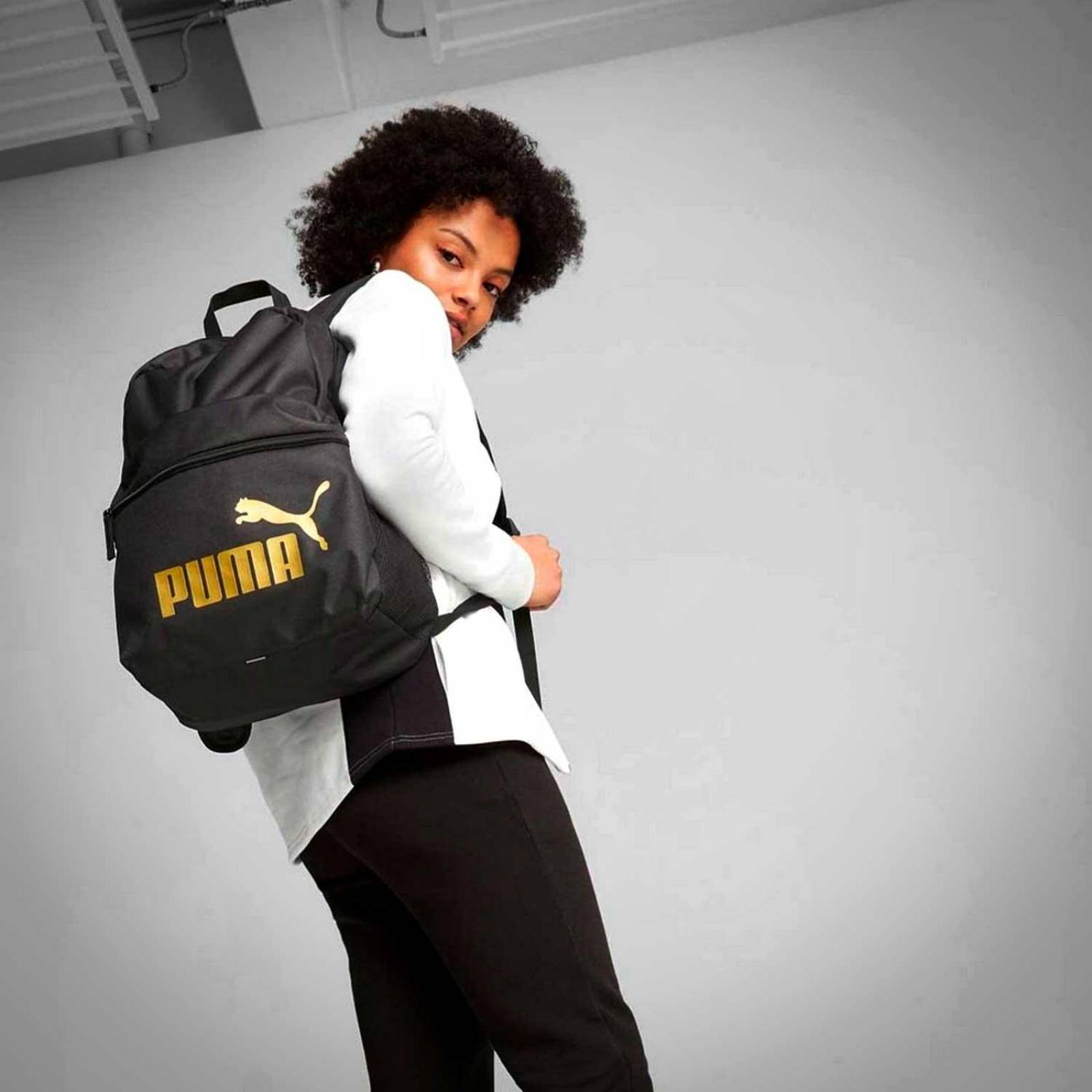 Mochila Puma Phase - 07994303 - Negro - Unisex 