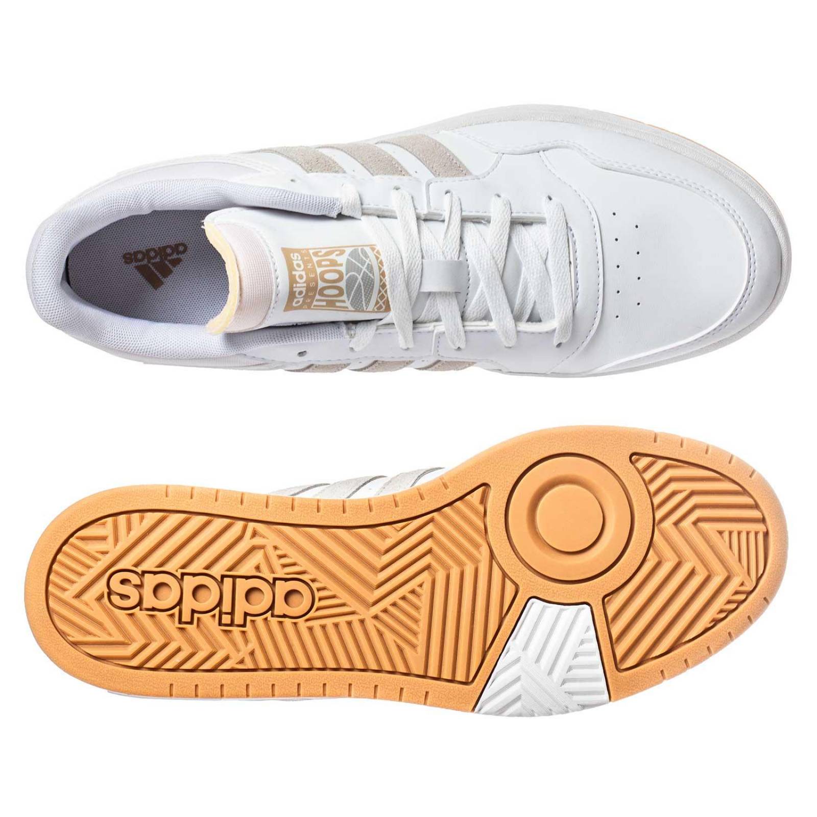 Tenis Adidas Hoops 3.0 - IF2634 - Blanco - Hombre 