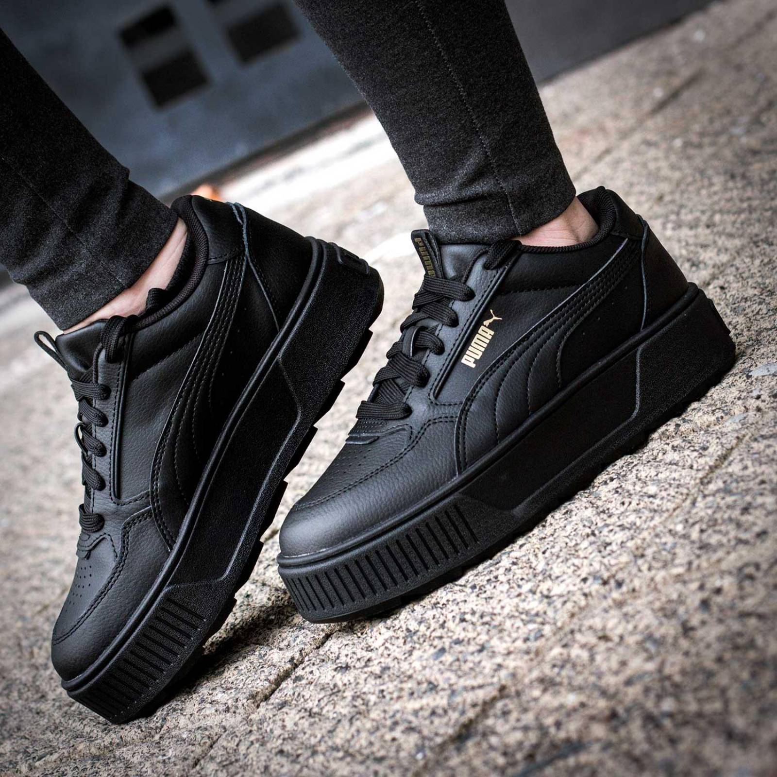 Tenis Puma Karmen Rebelle - 38721215 - Negro - Mujer 