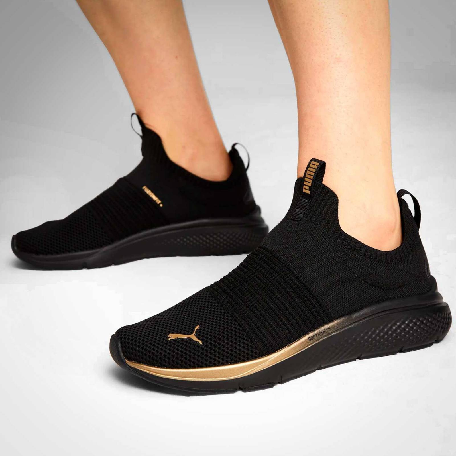 Tenis Puma Softride Pro Echo Slip - 37878201 - Negro - Mujer 