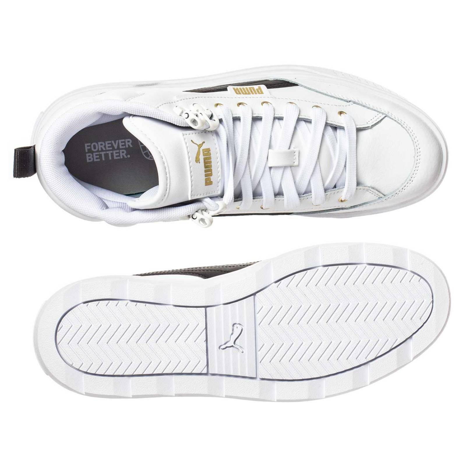 Tenis Puma Karmen Mid - 38585703 - Blanco - Mujer 