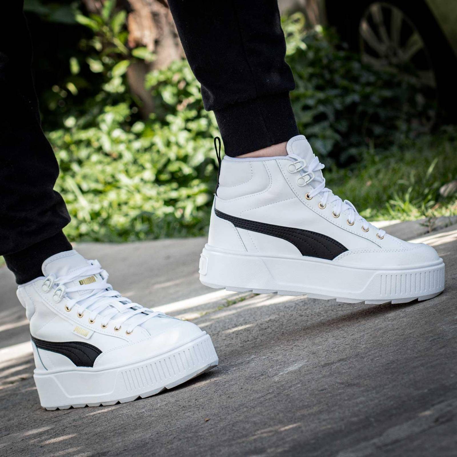 Tenis Puma Karmen Mid - 38585703 - Blanco - Mujer 